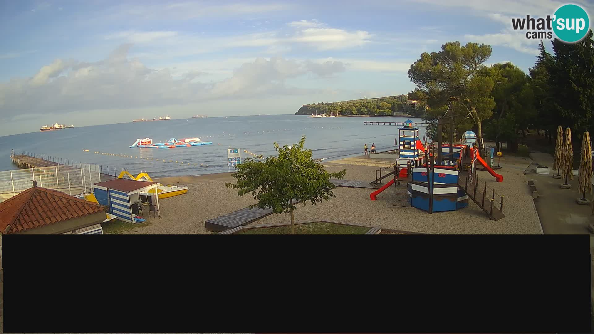 Live webcam Ankaran – Adria Ankaran Hotel & Resort – Slovenia