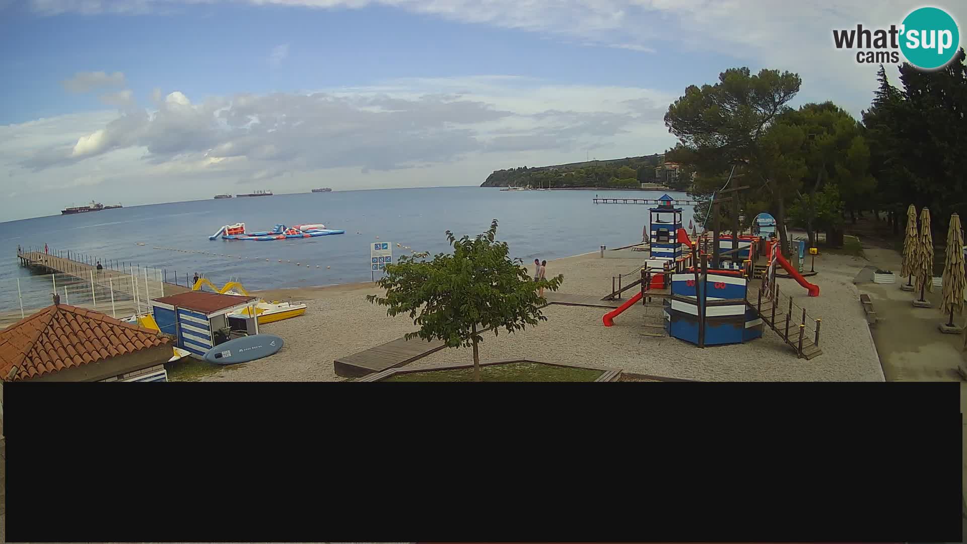 Webcam en direct Ankaran – Adria Ankaran Hotel & Resort – Slovénie