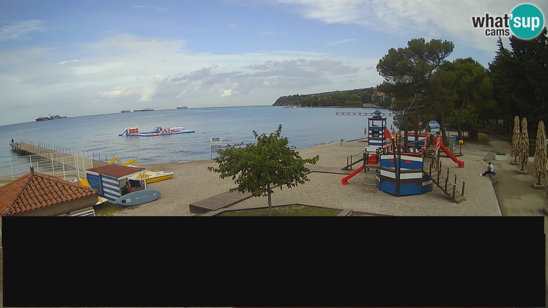 Live webcam Ankarano – Adria Ankaran Hotel & Resort – Slovenia