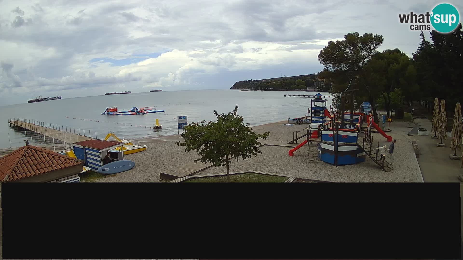 Cámara web en vivo Ankaran – Adria Ankaran Hotel & Resort – Eslovenia