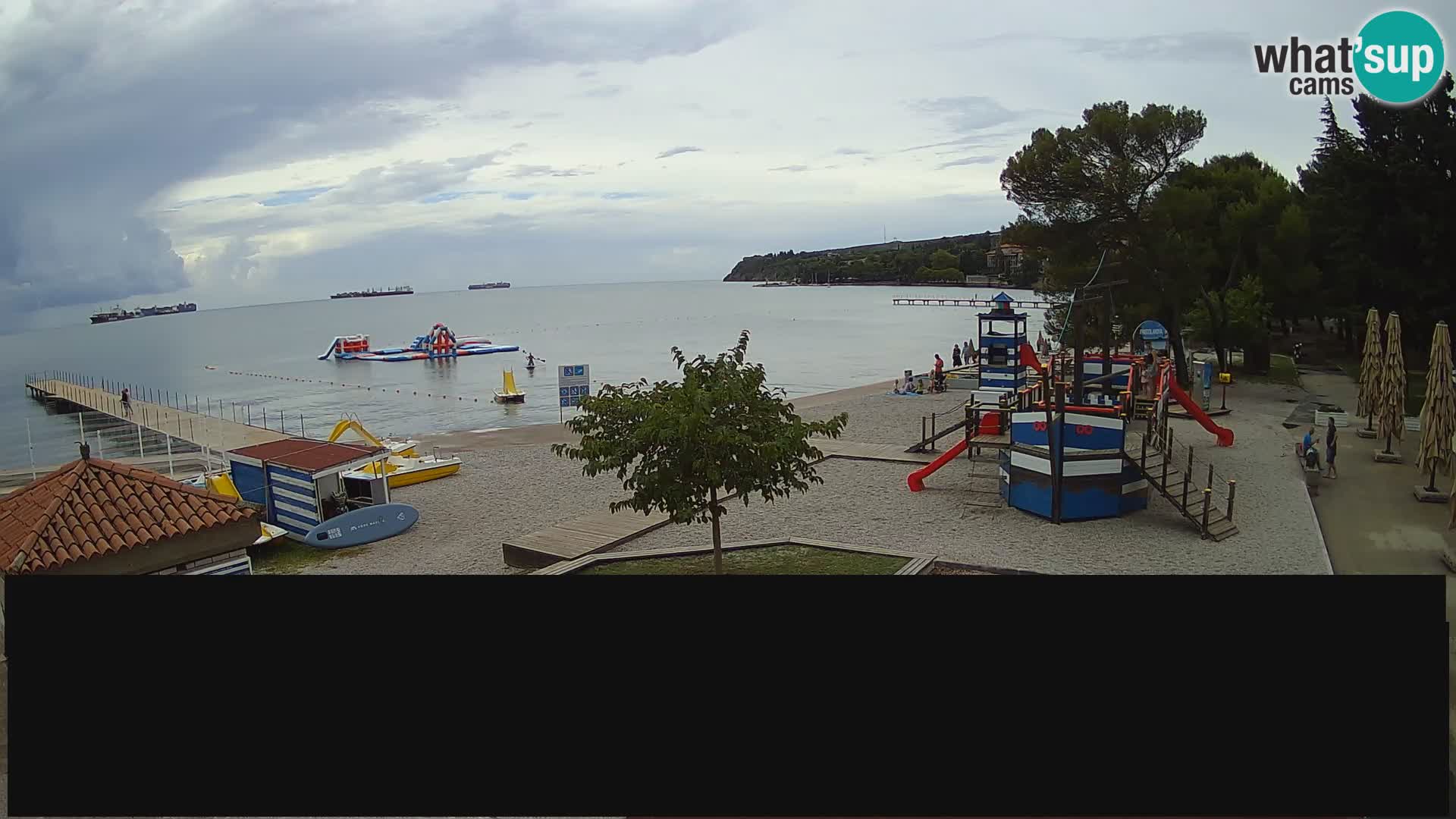 Live webcam Ankarano – Adria Ankaran Hotel & Resort – Slovenia