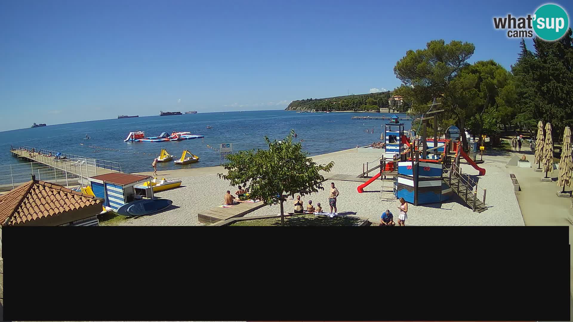 Live webcam Ankarano – Adria Ankaran Hotel & Resort – Slovenia