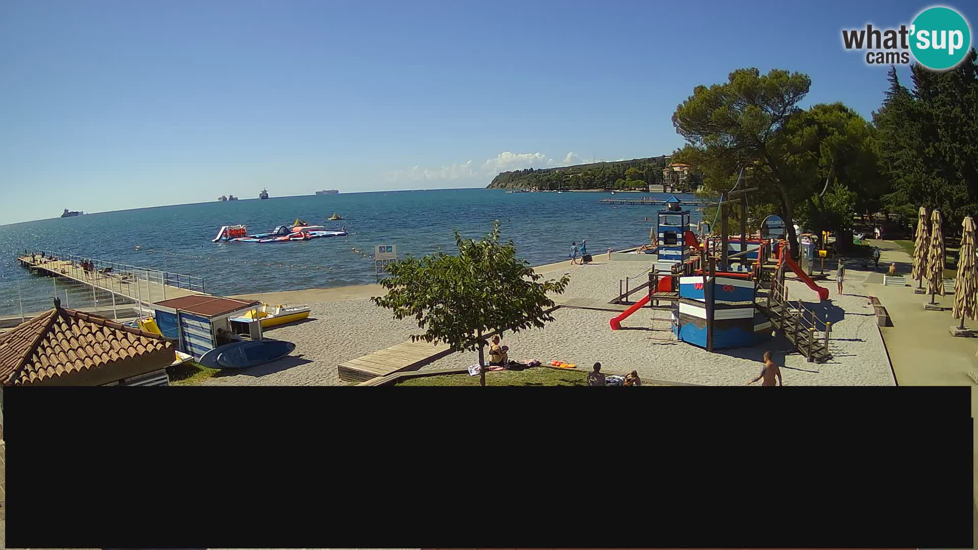 Webcam en direct Ankaran – Adria Ankaran Hotel & Resort – Slovénie