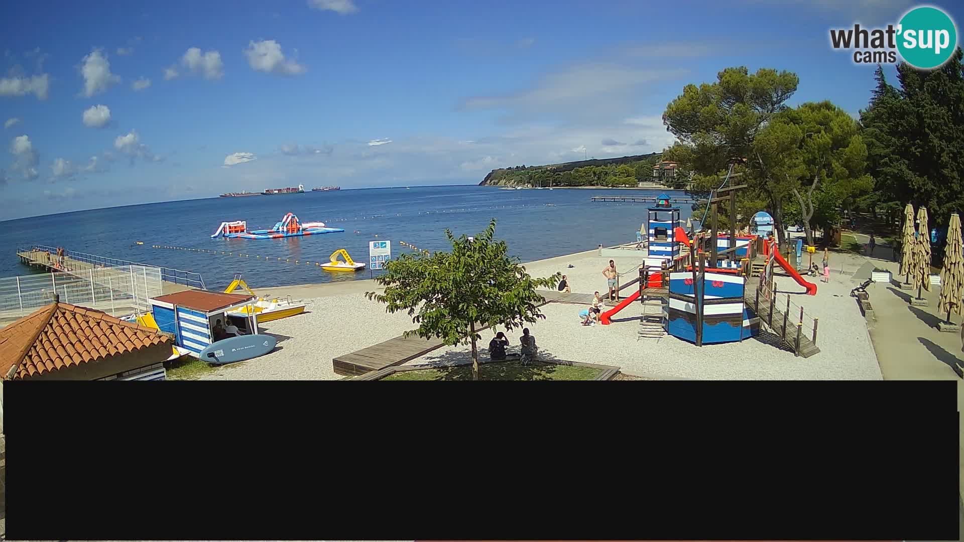 Live Webcam Ankaran – Adria Ankaran Hotel & Resort – Slowenien