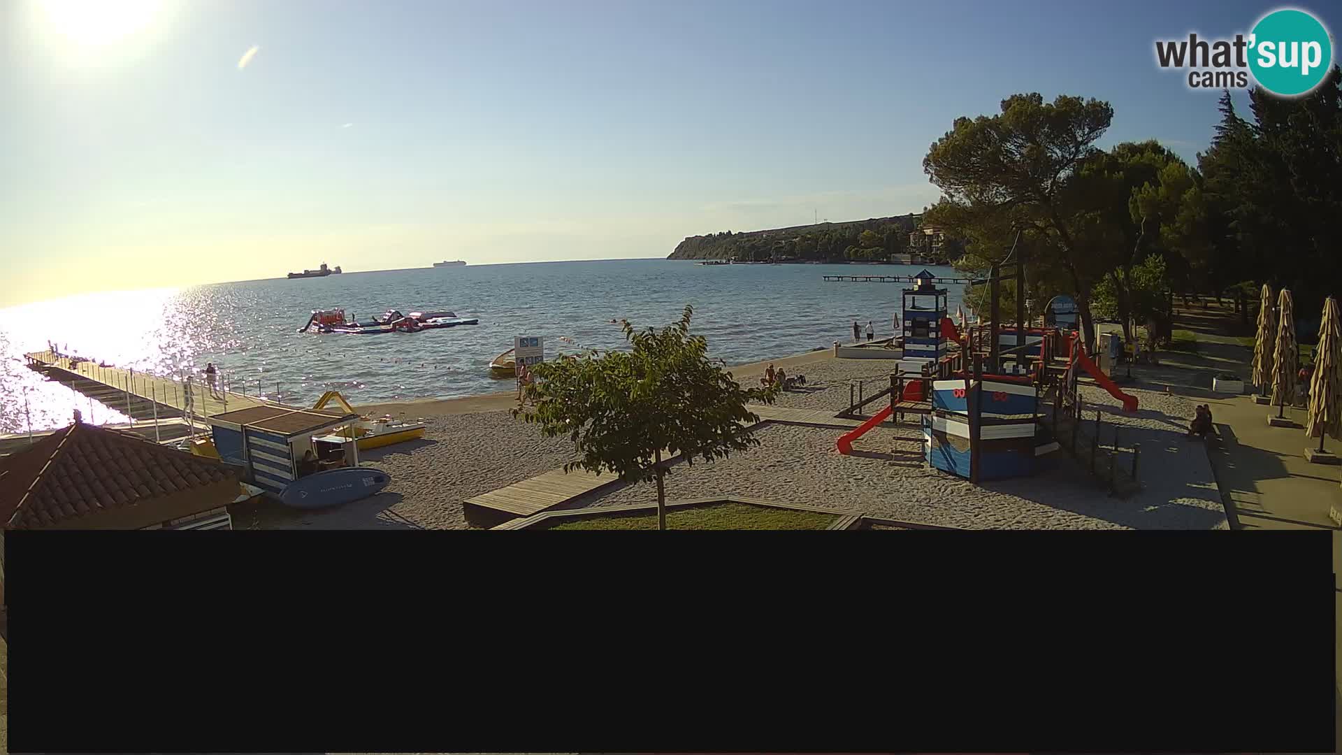Live webcam Ankaran – Adria Ankaran Hotel & Resort – Slovenia