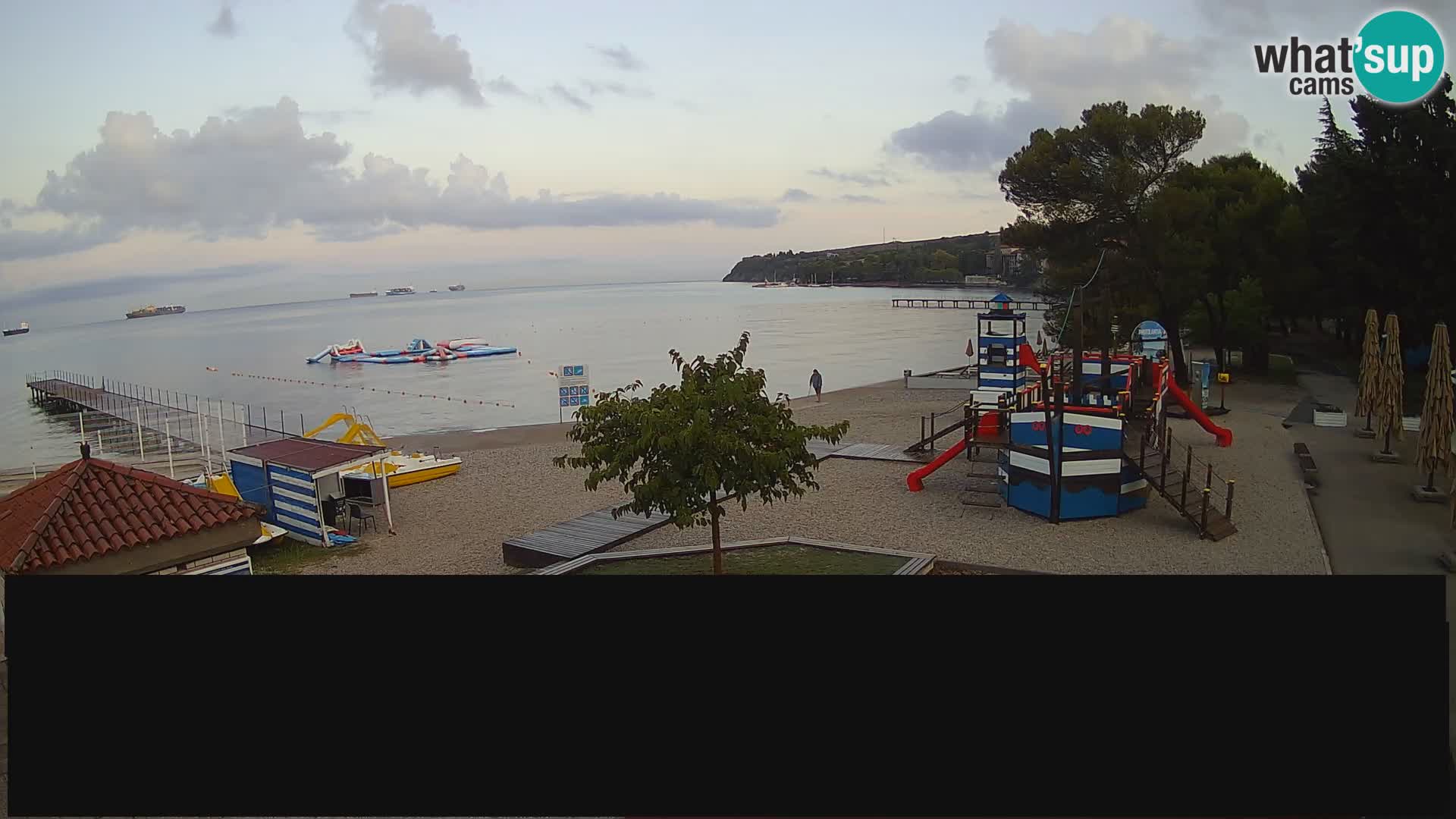 Live webcam Ankaran – Adria Ankaran Hotel & Resort – Slovenia