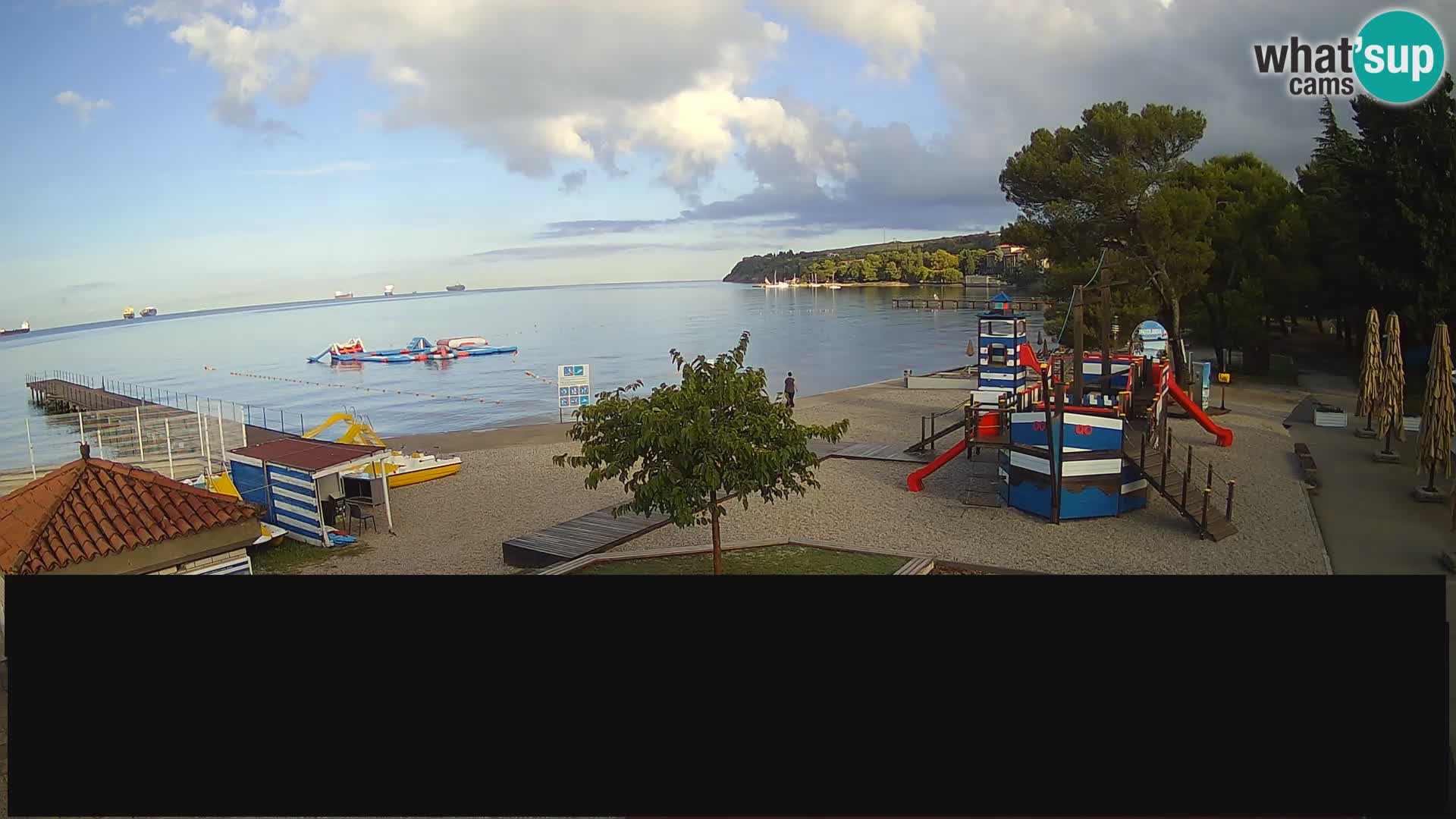 Webcam en direct Ankaran – Adria Ankaran Hotel & Resort – Slovénie