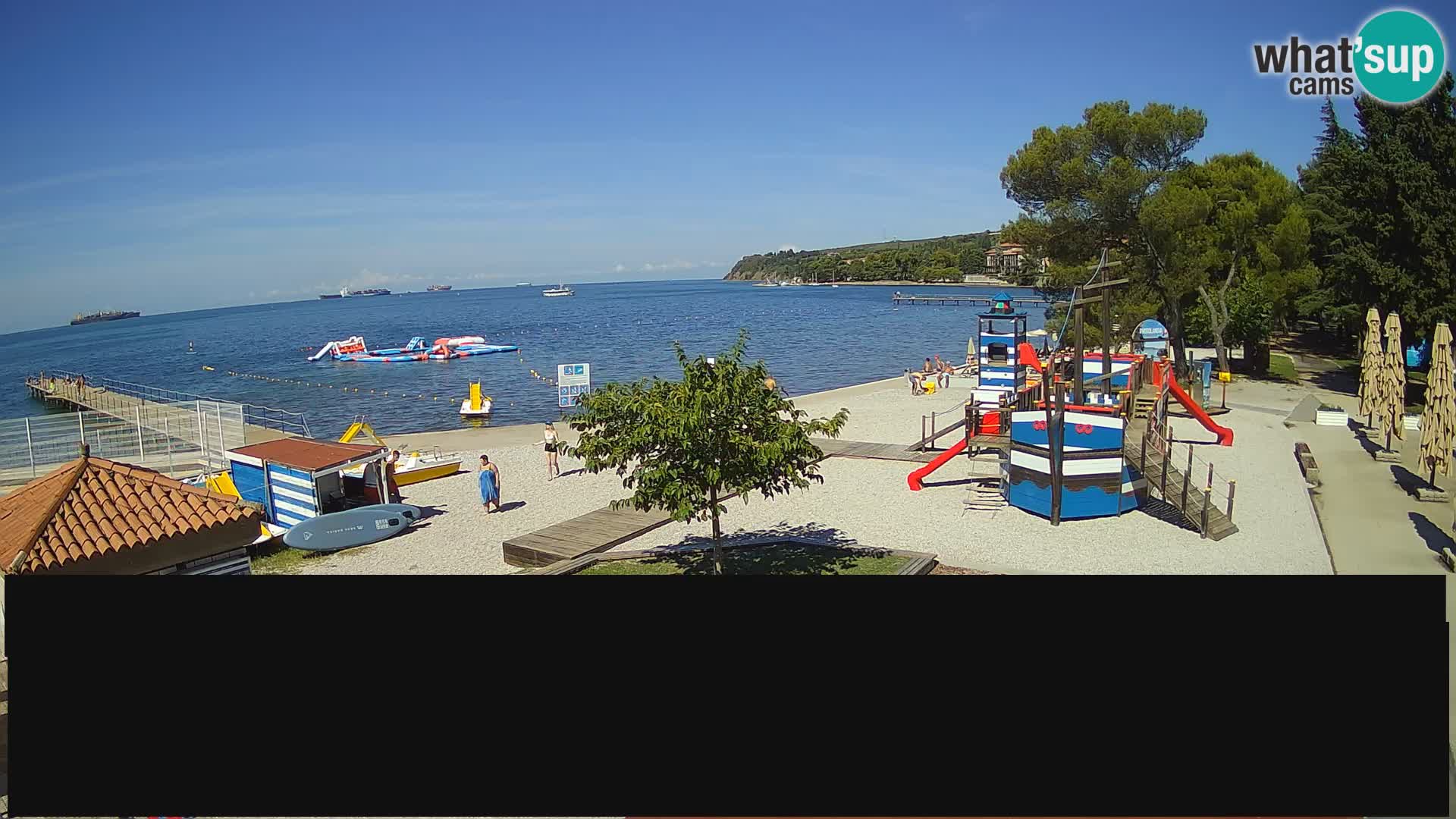 Live webcam Ankarano – Adria Ankaran Hotel & Resort – Slovenia