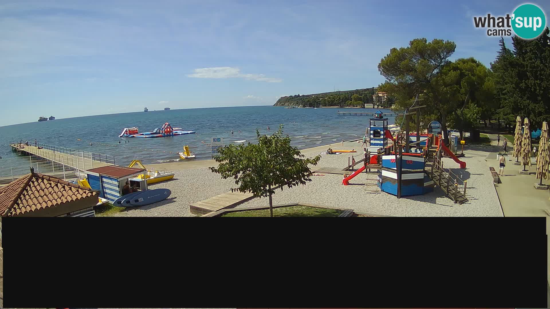 Live webcam Ankarano – Adria Ankaran Hotel & Resort – Slovenia