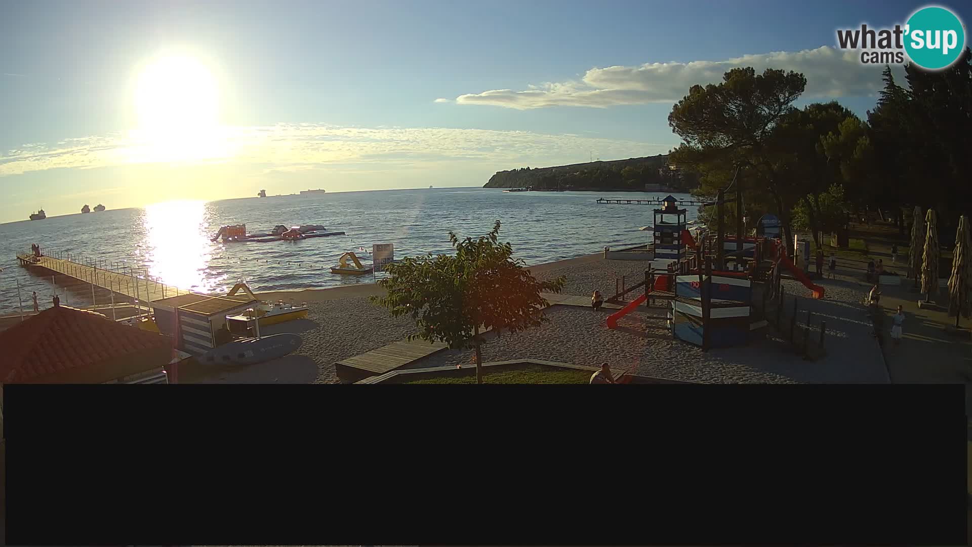 Webcam en direct Ankaran – Adria Ankaran Hotel & Resort – Slovénie