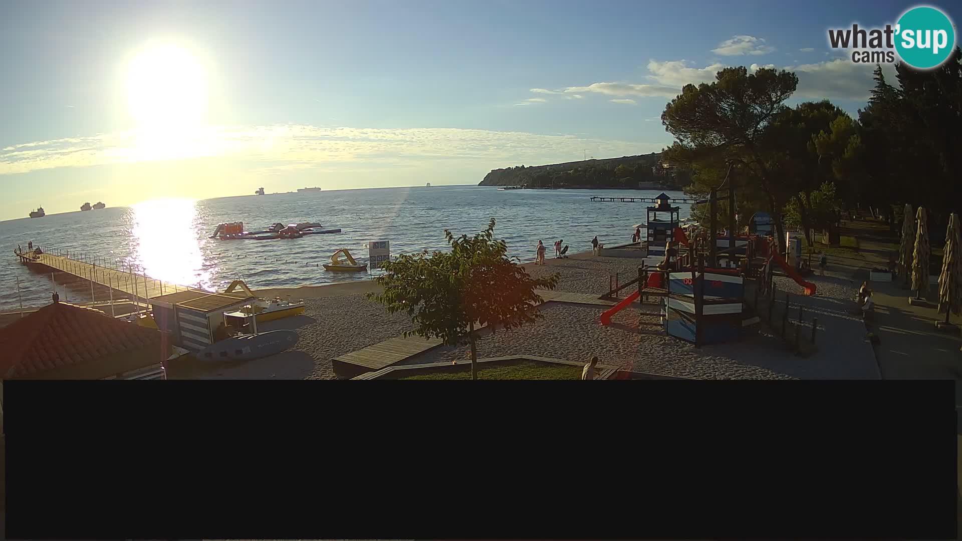Cámara web en vivo Ankaran – Adria Ankaran Hotel & Resort – Eslovenia
