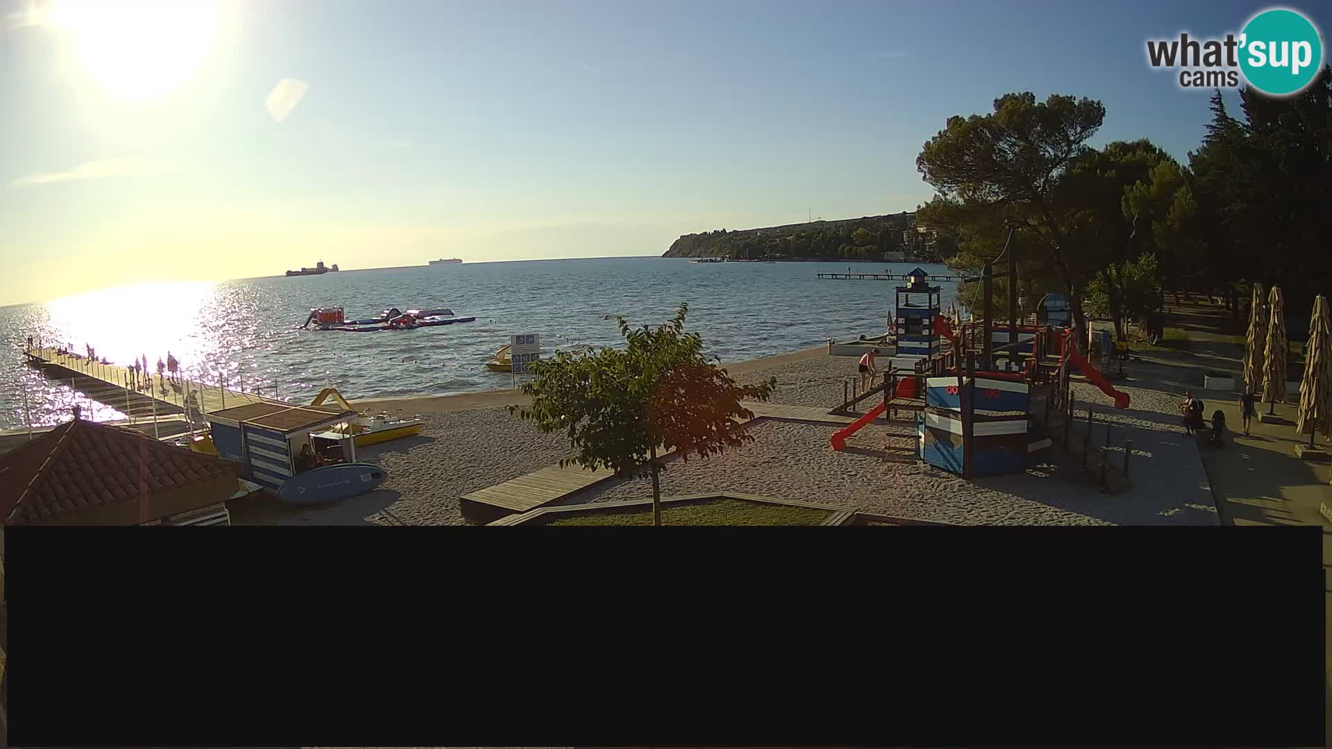 Webcam en direct Ankaran – Adria Ankaran Hotel & Resort – Slovénie
