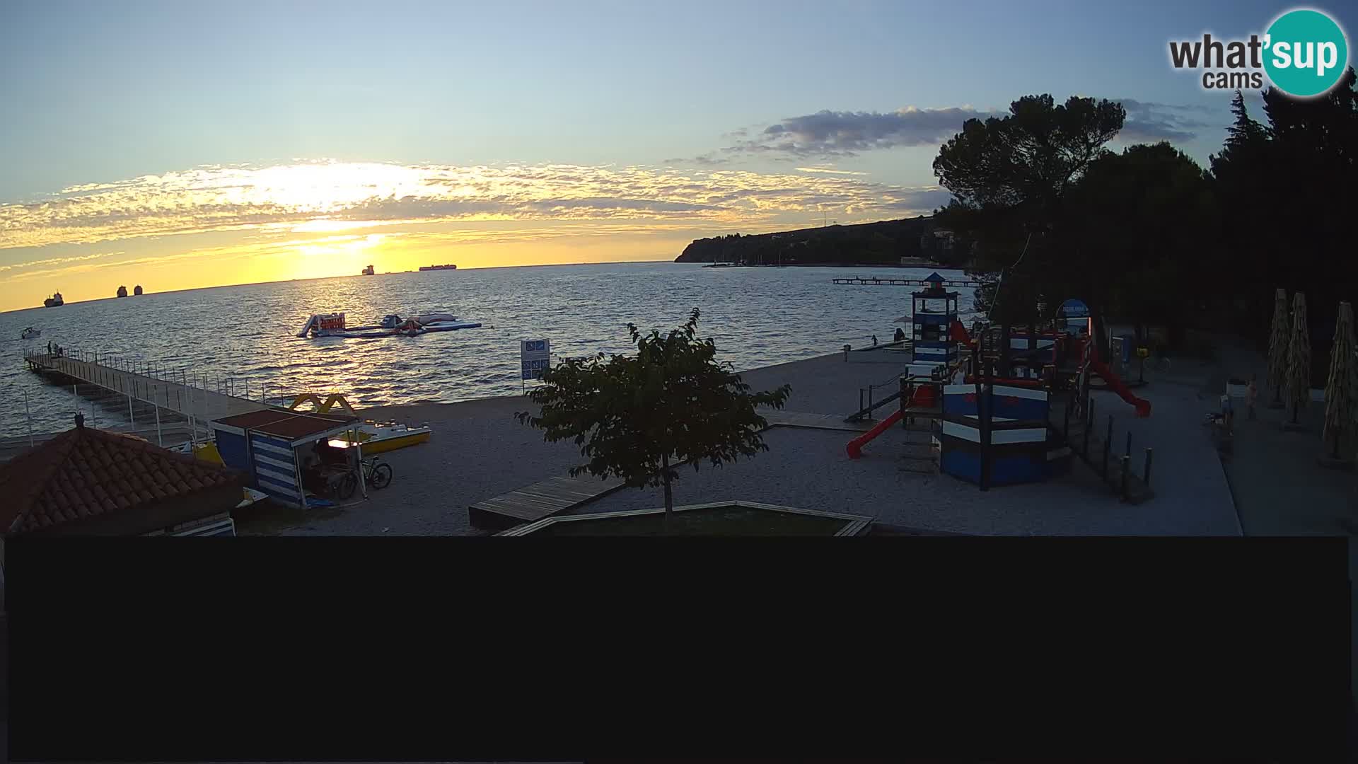 Live webcam Ankaran – Adria Ankaran Hotel & Resort – Slovenia
