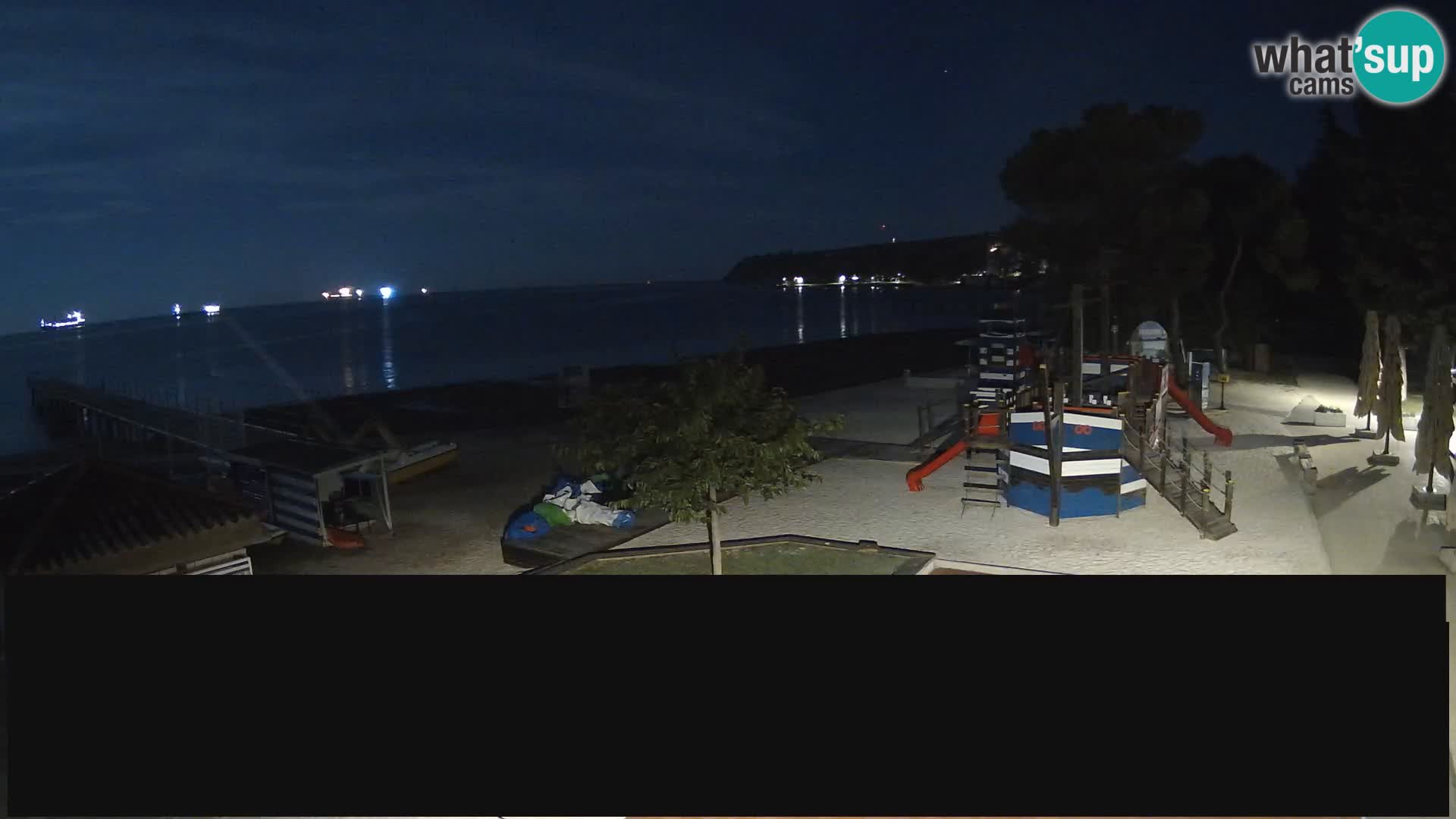 Live webcam Ankaran – Adria Ankaran Hotel & Resort – Slovenia