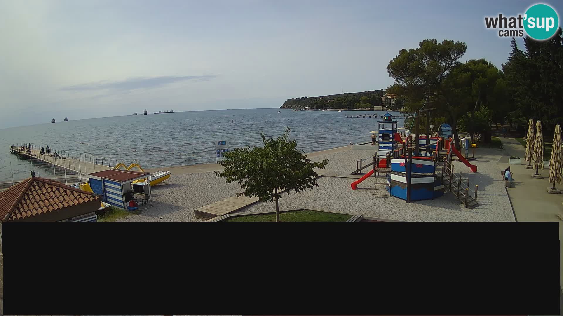 Webcam en direct Ankaran – Adria Ankaran Hotel & Resort – Slovénie