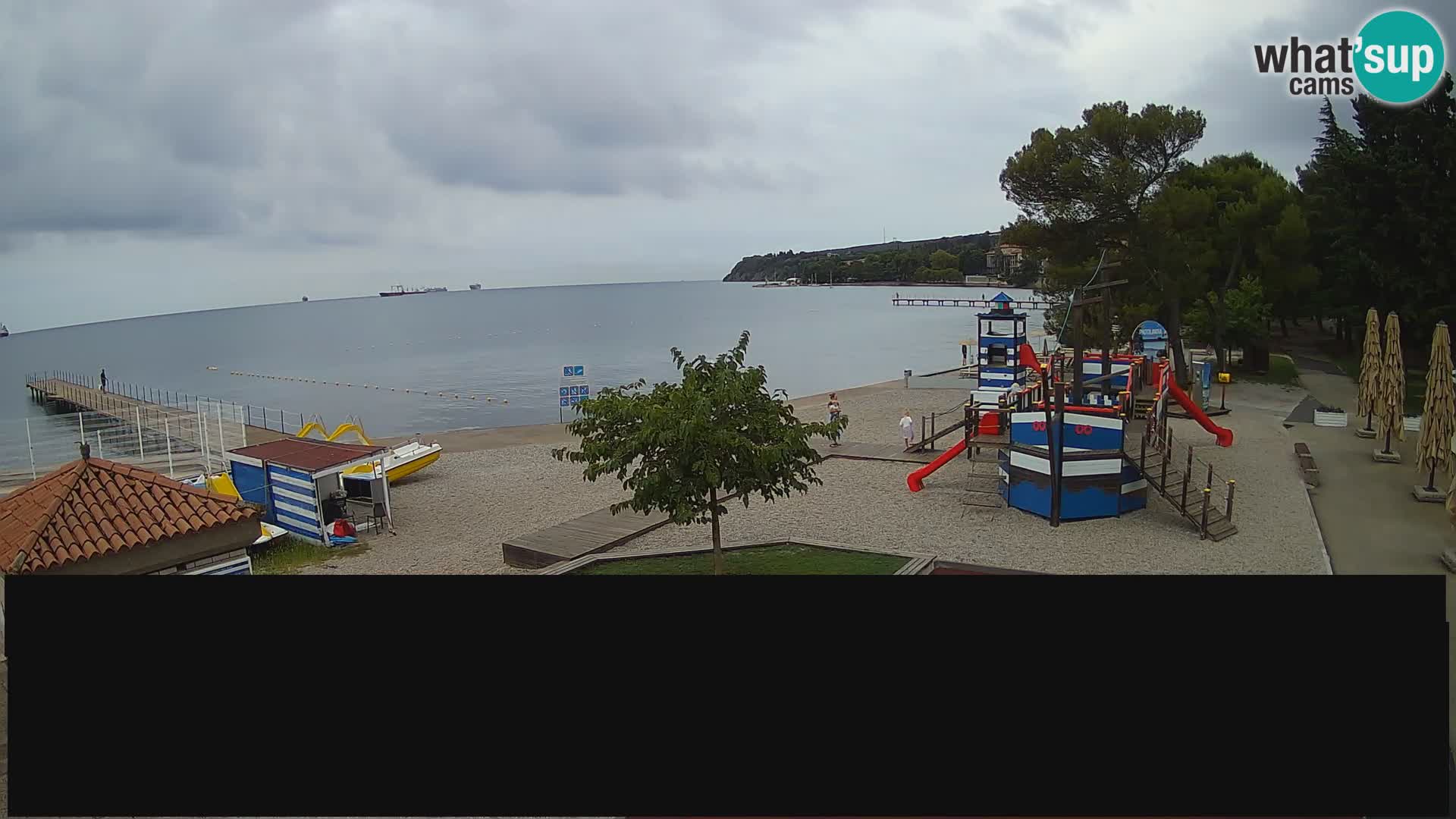 Live webcam Ankarano – Adria Ankaran Hotel & Resort – Slovenia