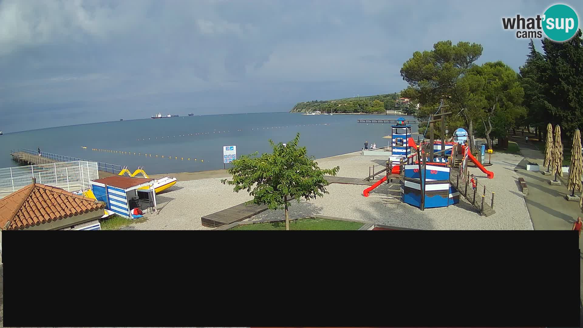 Web kamera uživo Ankaran – Adria Ankaran Hotel & Resort – Slovenija