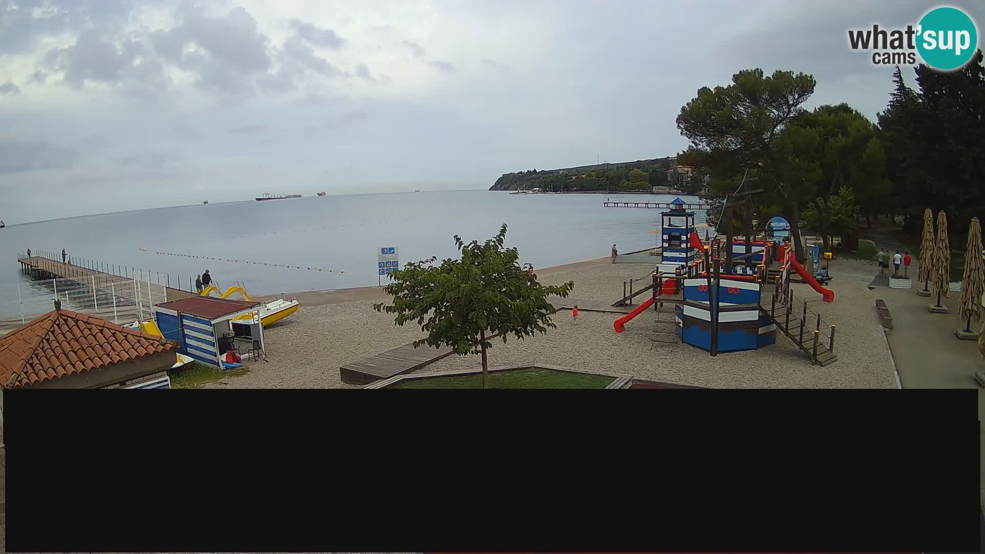 Live webcam Ankaran – Adria Ankaran Hotel & Resort – Slovenia