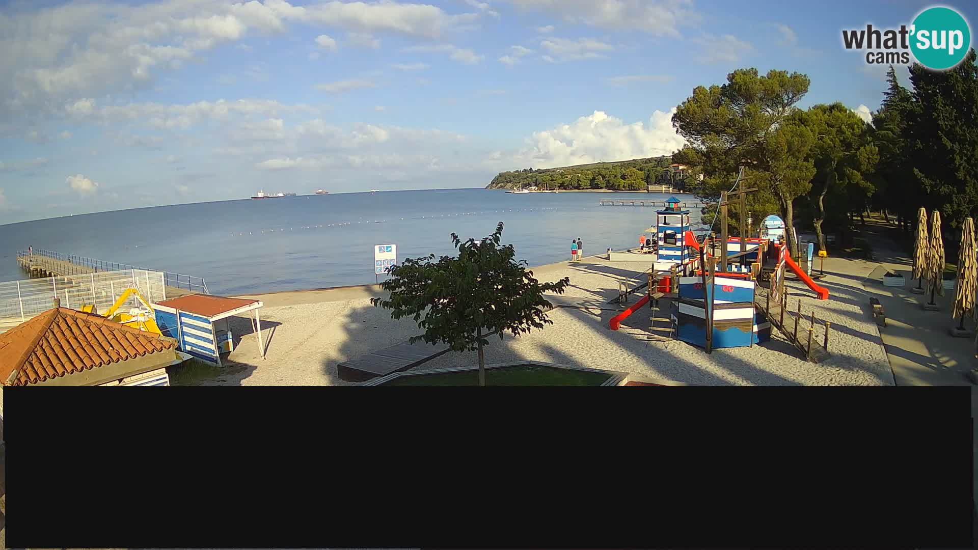 Live webcam Ankaran – Adria Ankaran Hotel & Resort – Slovenia