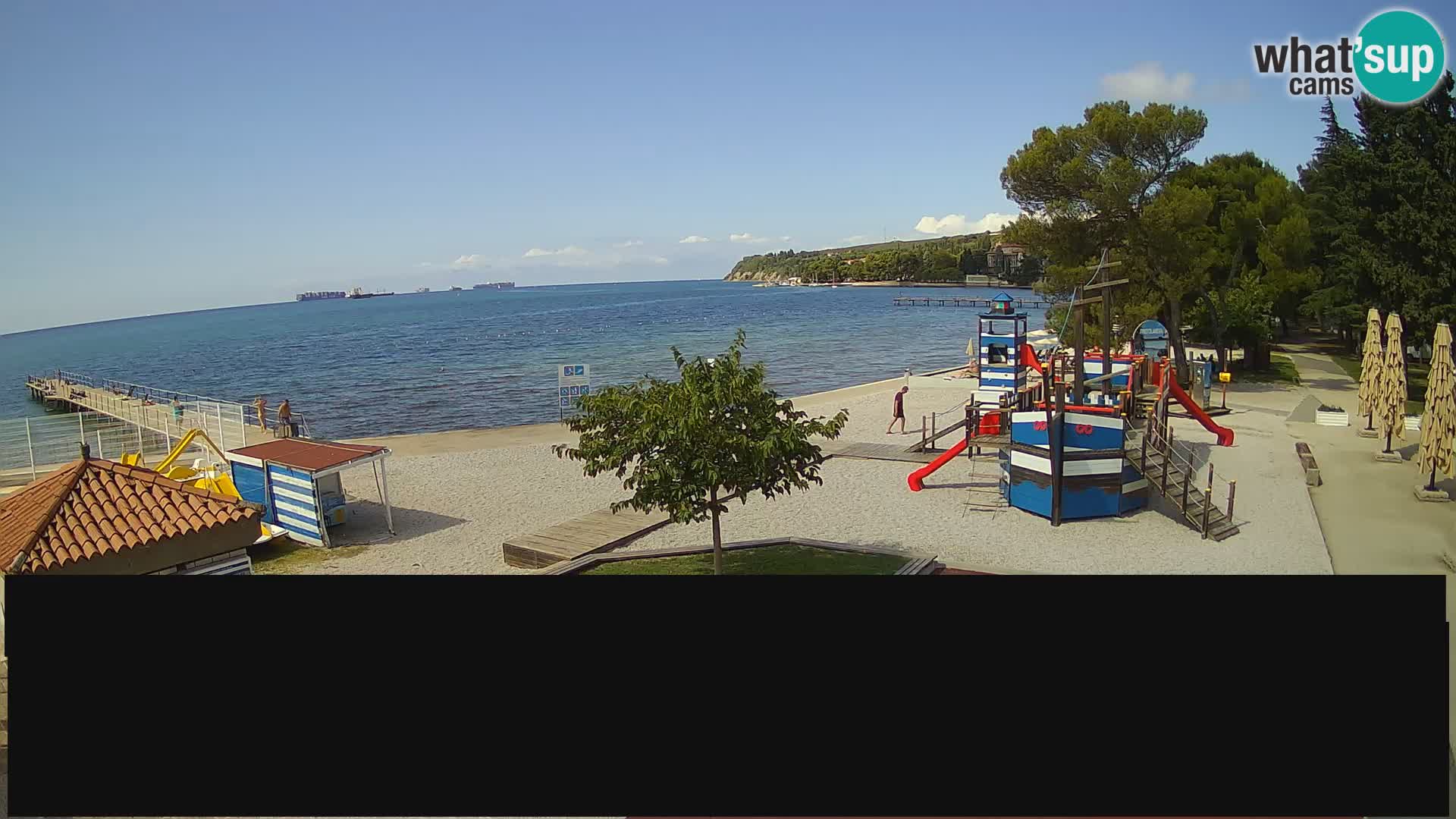 Live webcam Ankarano – Adria Ankaran Hotel & Resort – Slovenia