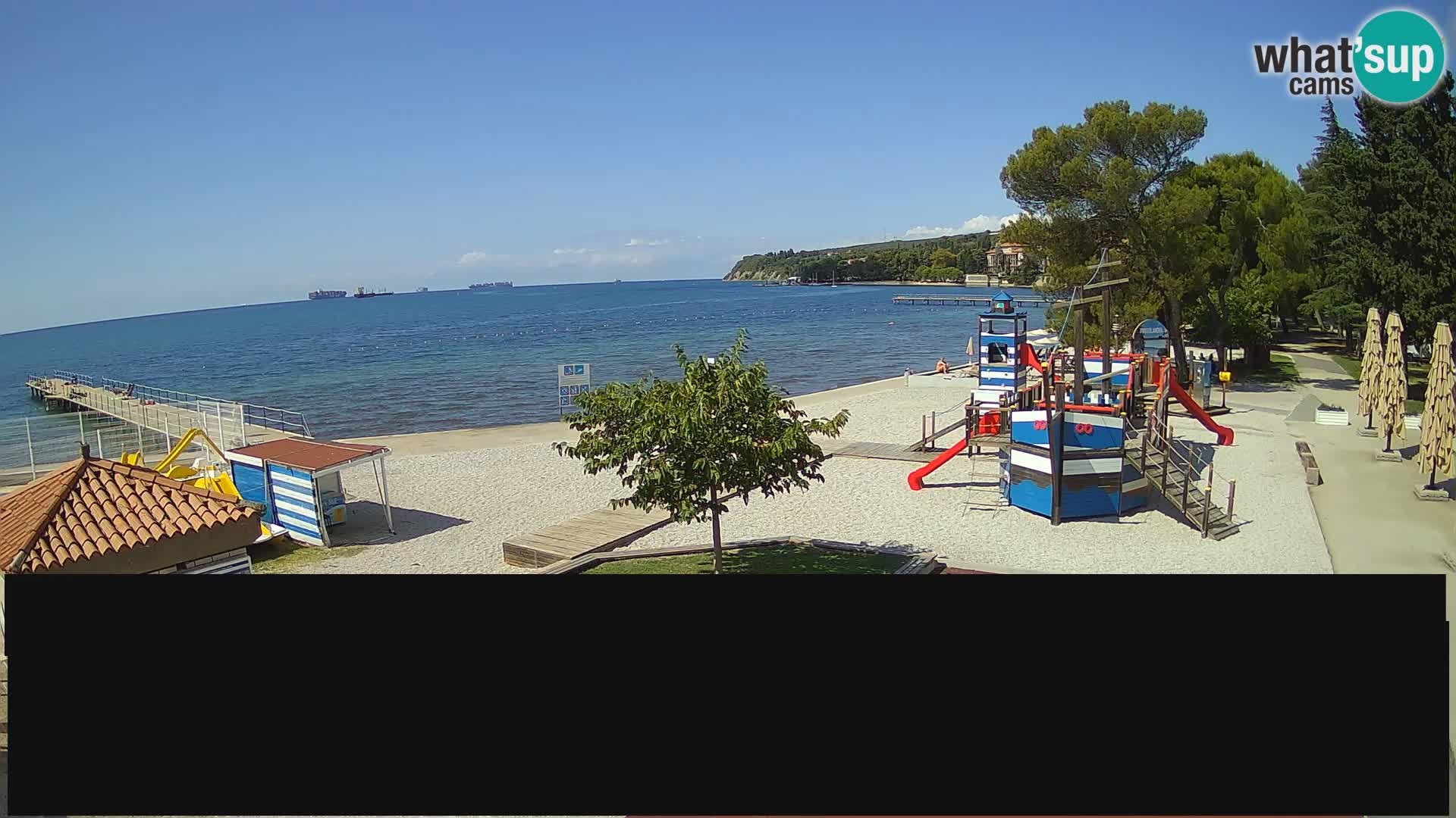 Live webcam Ankarano – Adria Ankaran Hotel & Resort – Slovenia