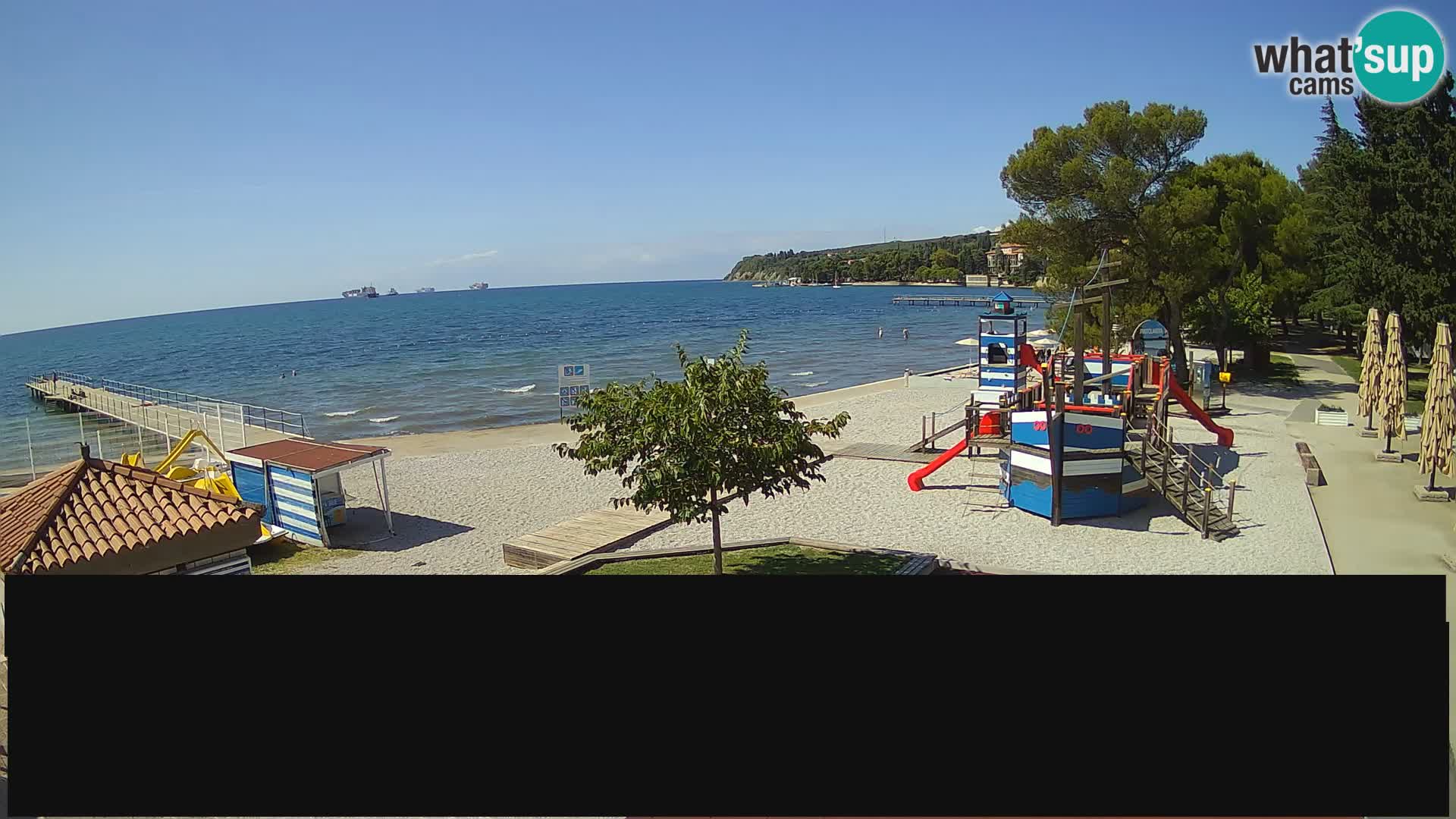 Live webcam Ankarano – Adria Ankaran Hotel & Resort – Slovenia
