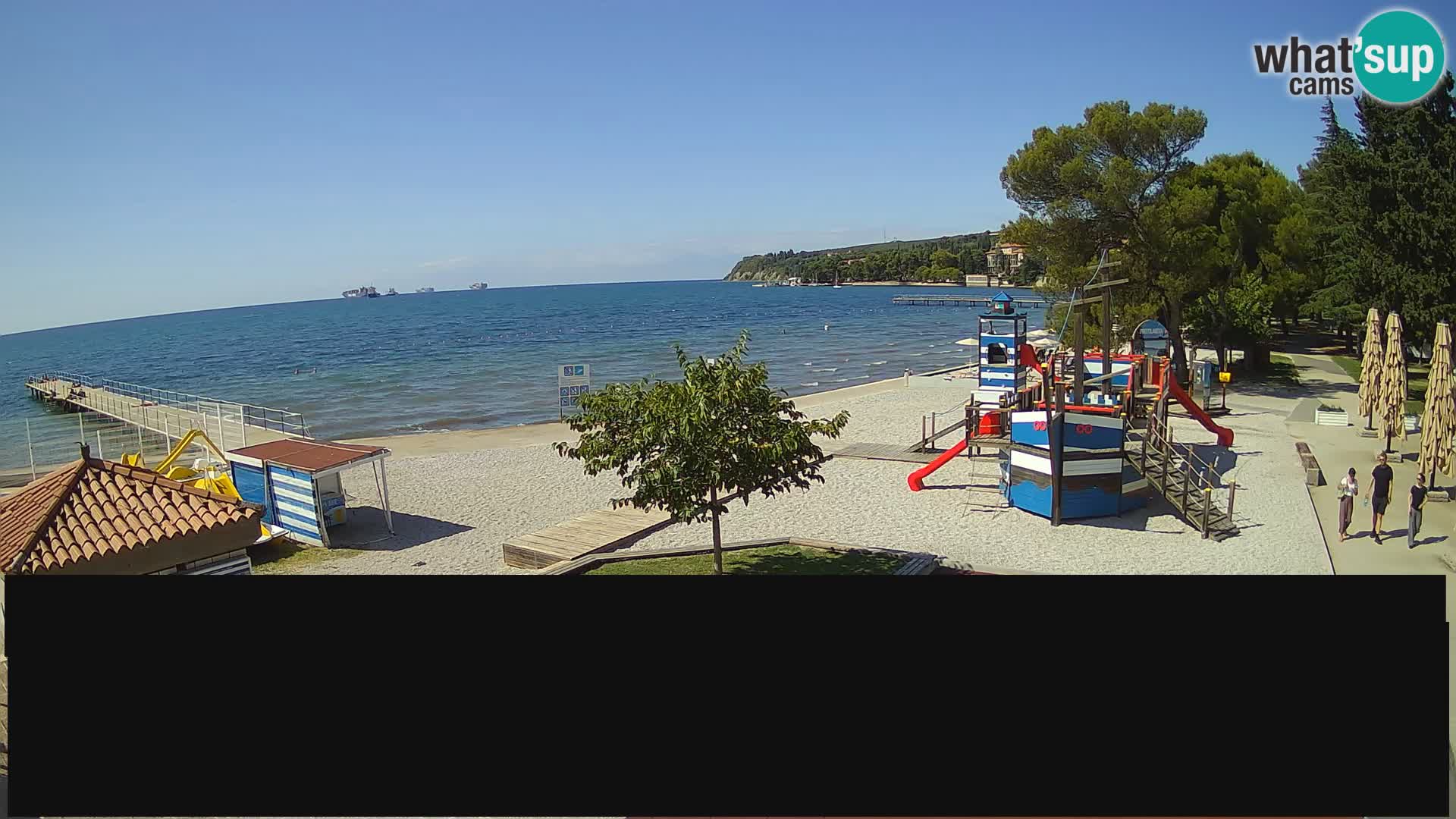 Live webcam Ankarano – Adria Ankaran Hotel & Resort – Slovenia
