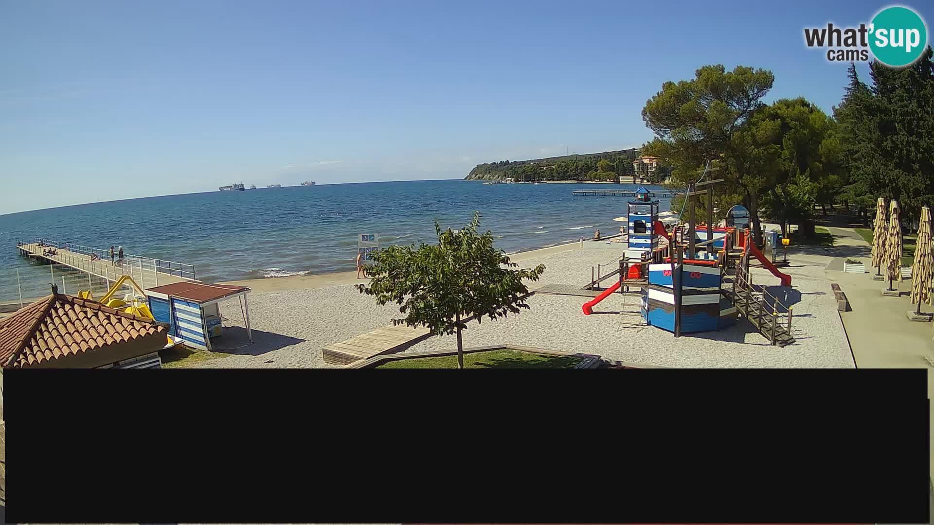 Live Webcam Ankaran – Adria Ankaran Hotel & Resort – Slowenien