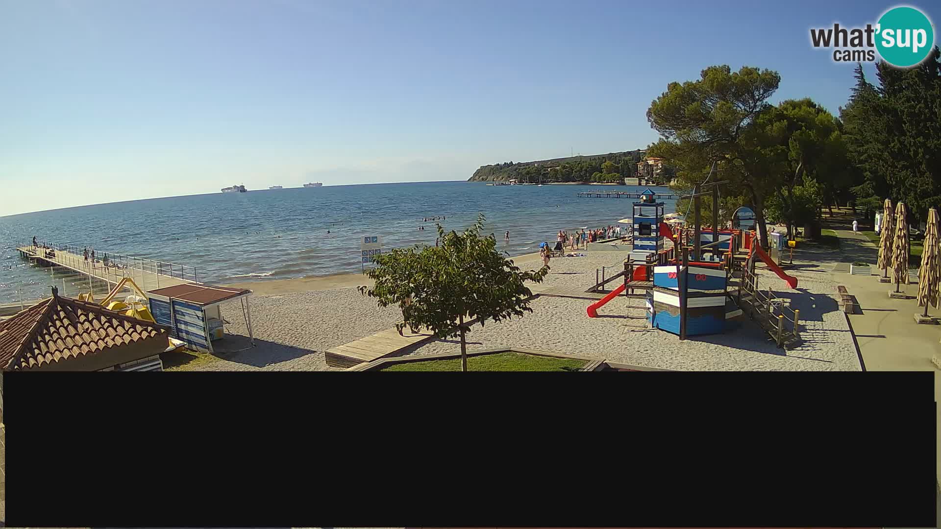 Live webcam Ankaran – Adria Ankaran Hotel & Resort – Slovenia