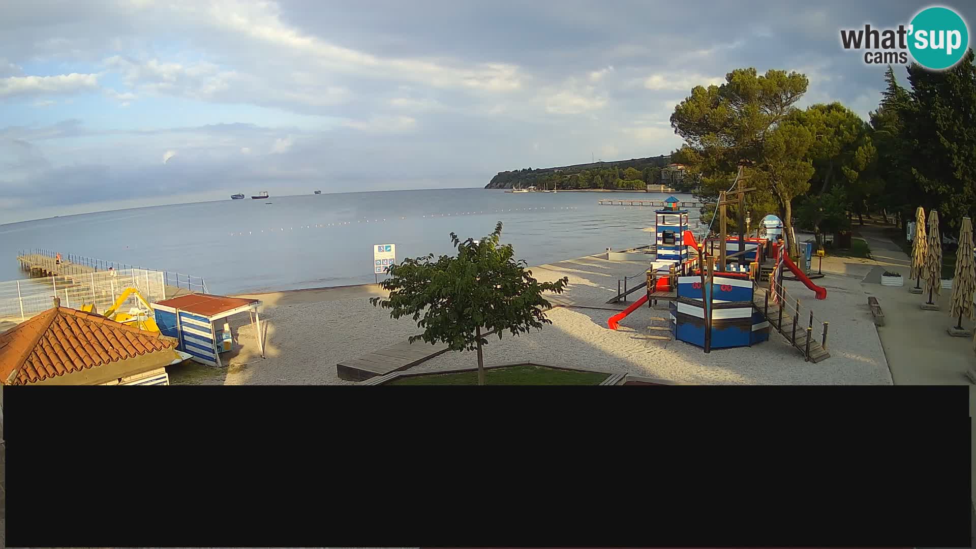 Live webcam Ankarano – Adria Ankaran Hotel & Resort – Slovenia