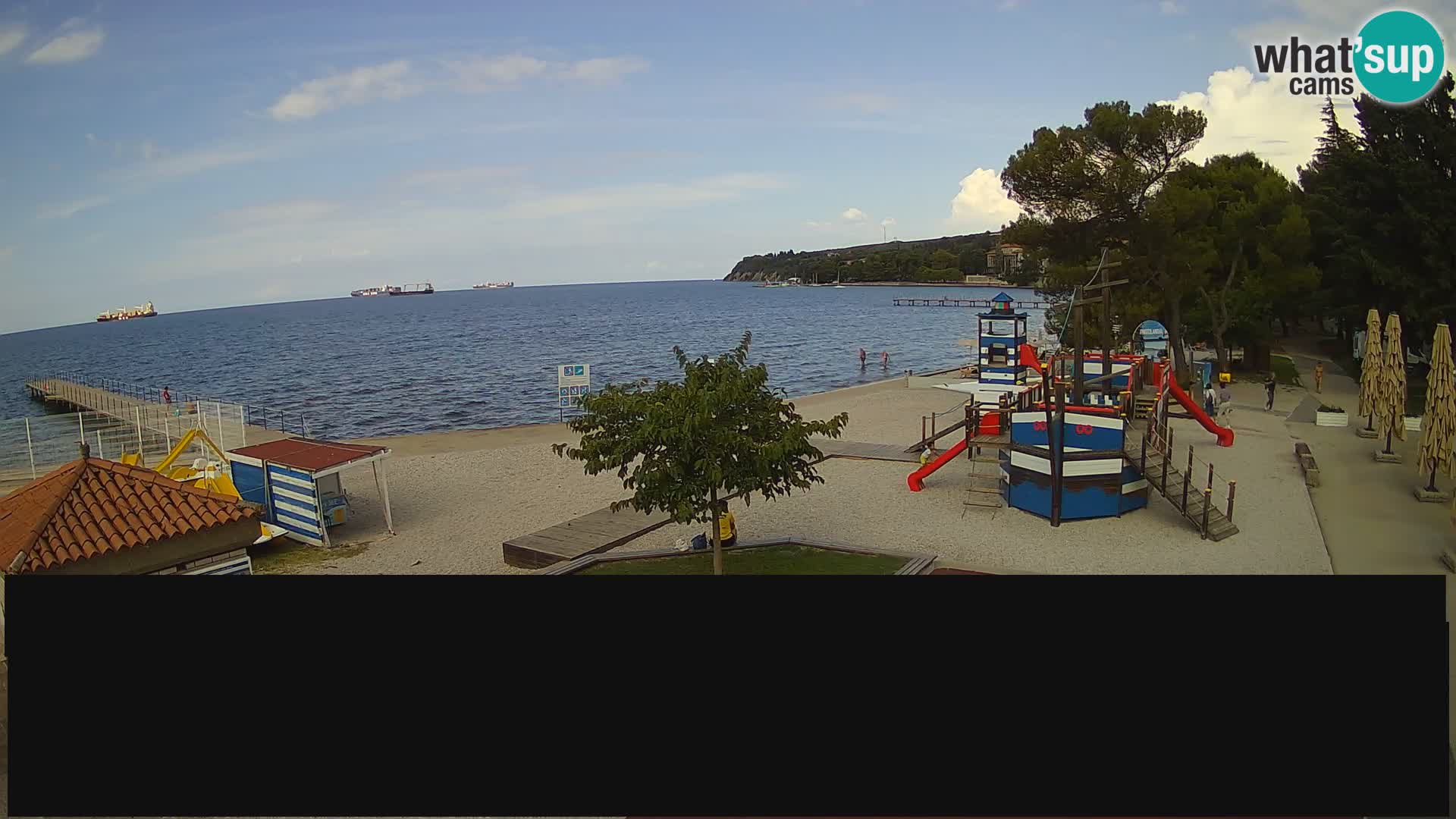 Live webcam Ankarano – Adria Ankaran Hotel & Resort – Slovenia