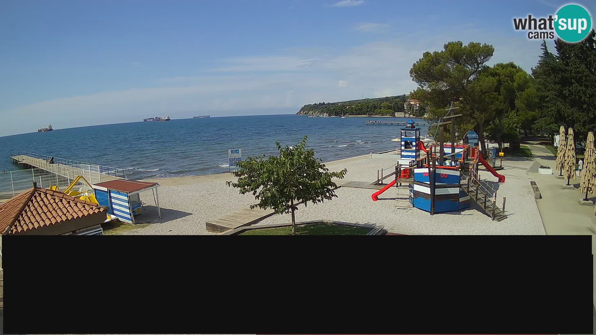 Live webcam Ankaran – Adria Ankaran Hotel & Resort – Slovenia