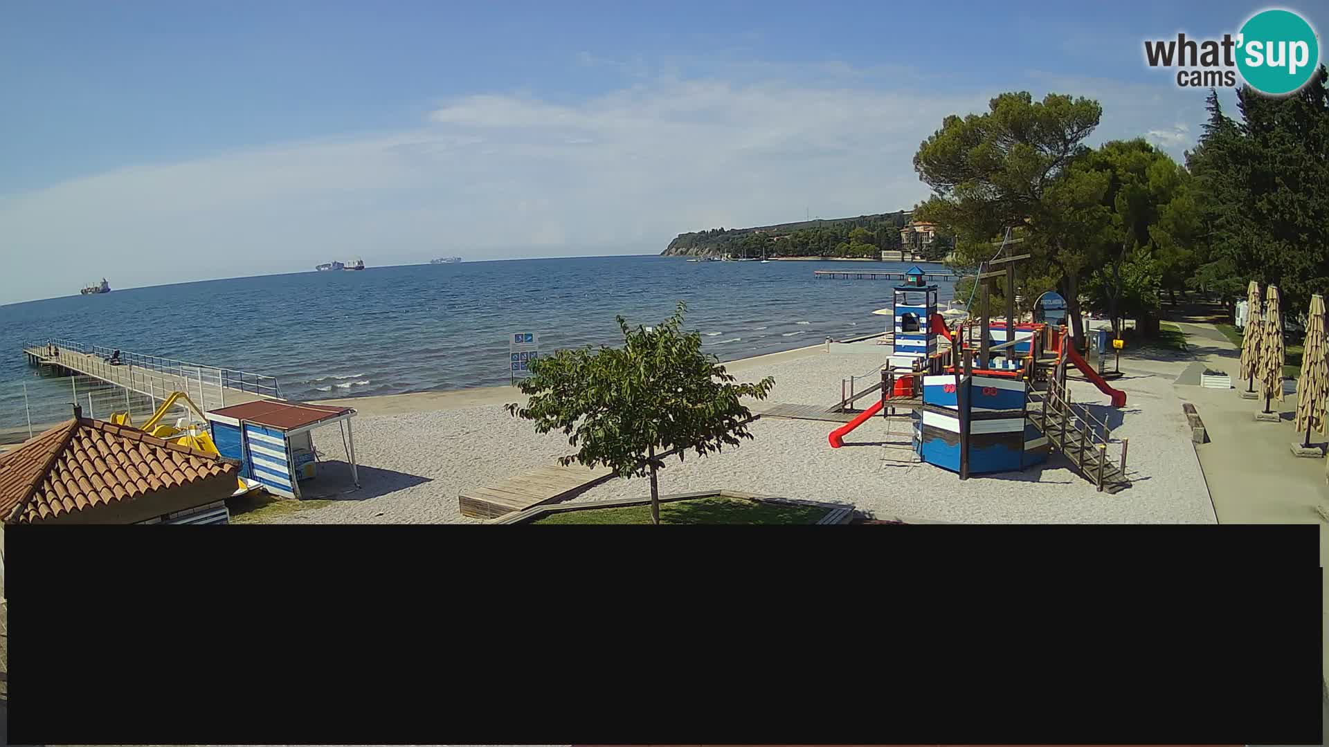 Webcam en direct Ankaran – Adria Ankaran Hotel & Resort – Slovénie