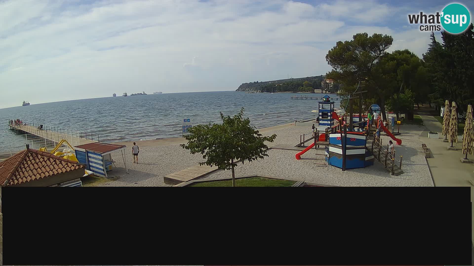 Web kamera uživo Ankaran – Adria Ankaran Hotel & Resort – Slovenija
