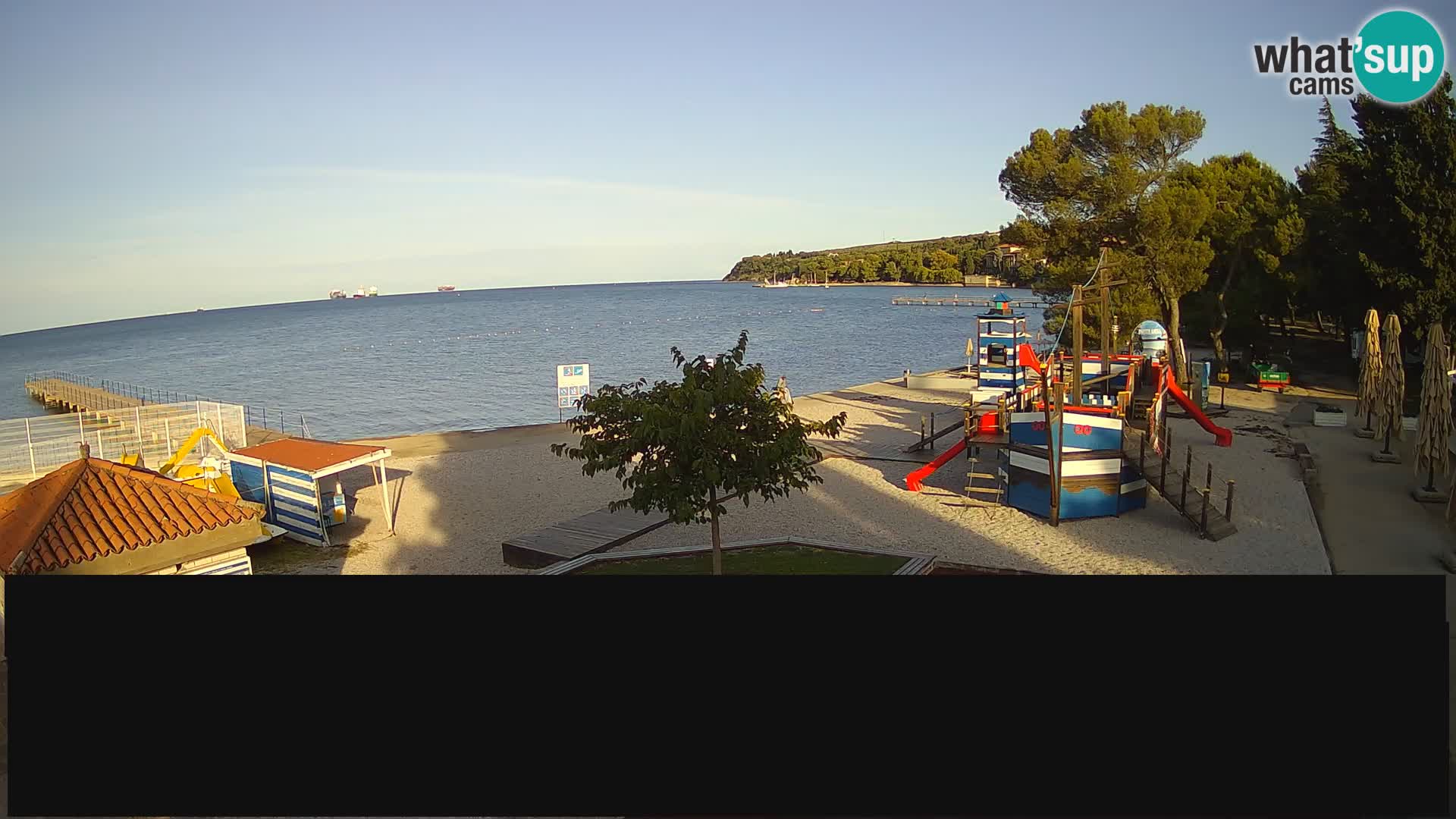 Live webcam Ankaran – Adria Ankaran Hotel & Resort – Slovenia