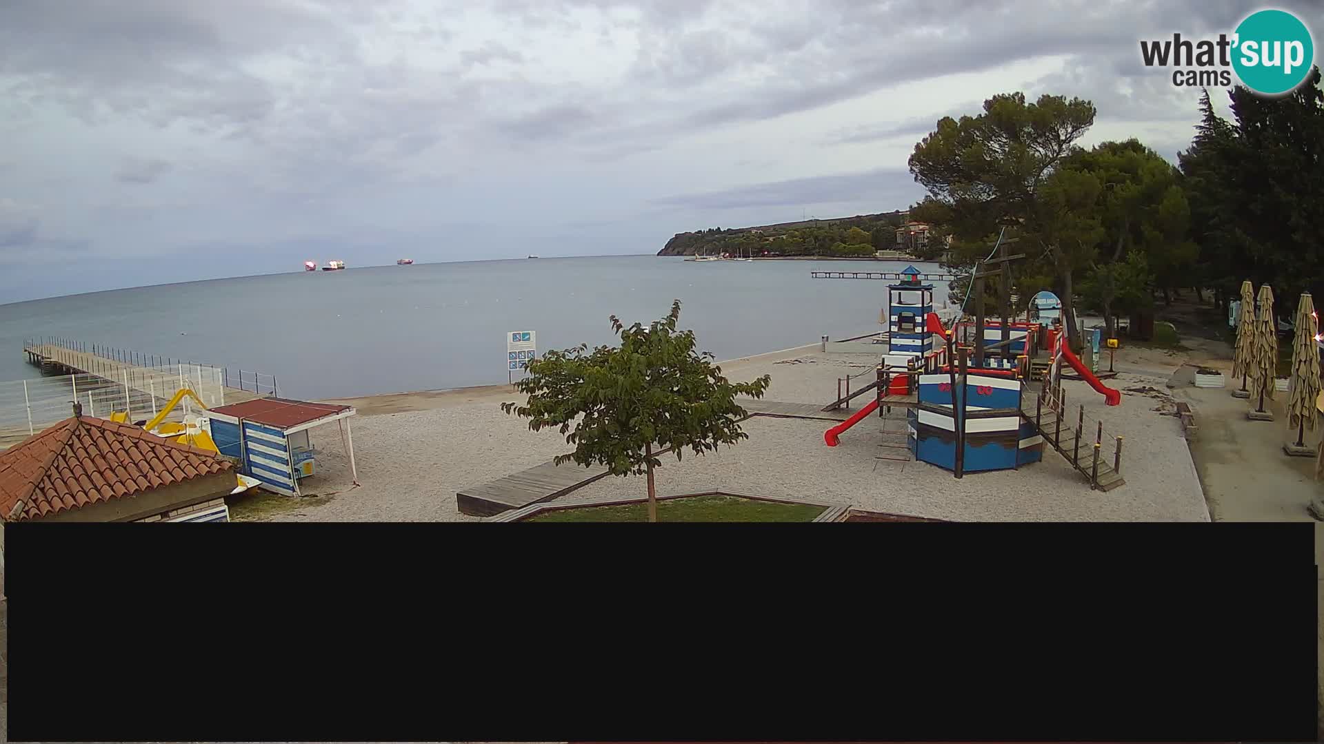 Live webcam Ankarano – Adria Ankaran Hotel & Resort – Slovenia