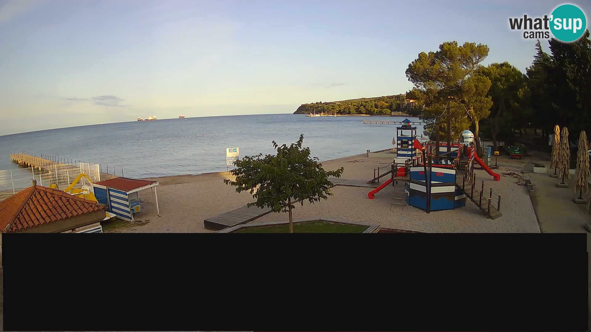 Live webcam Ankaran – Adria Ankaran Hotel & Resort – Slovenia