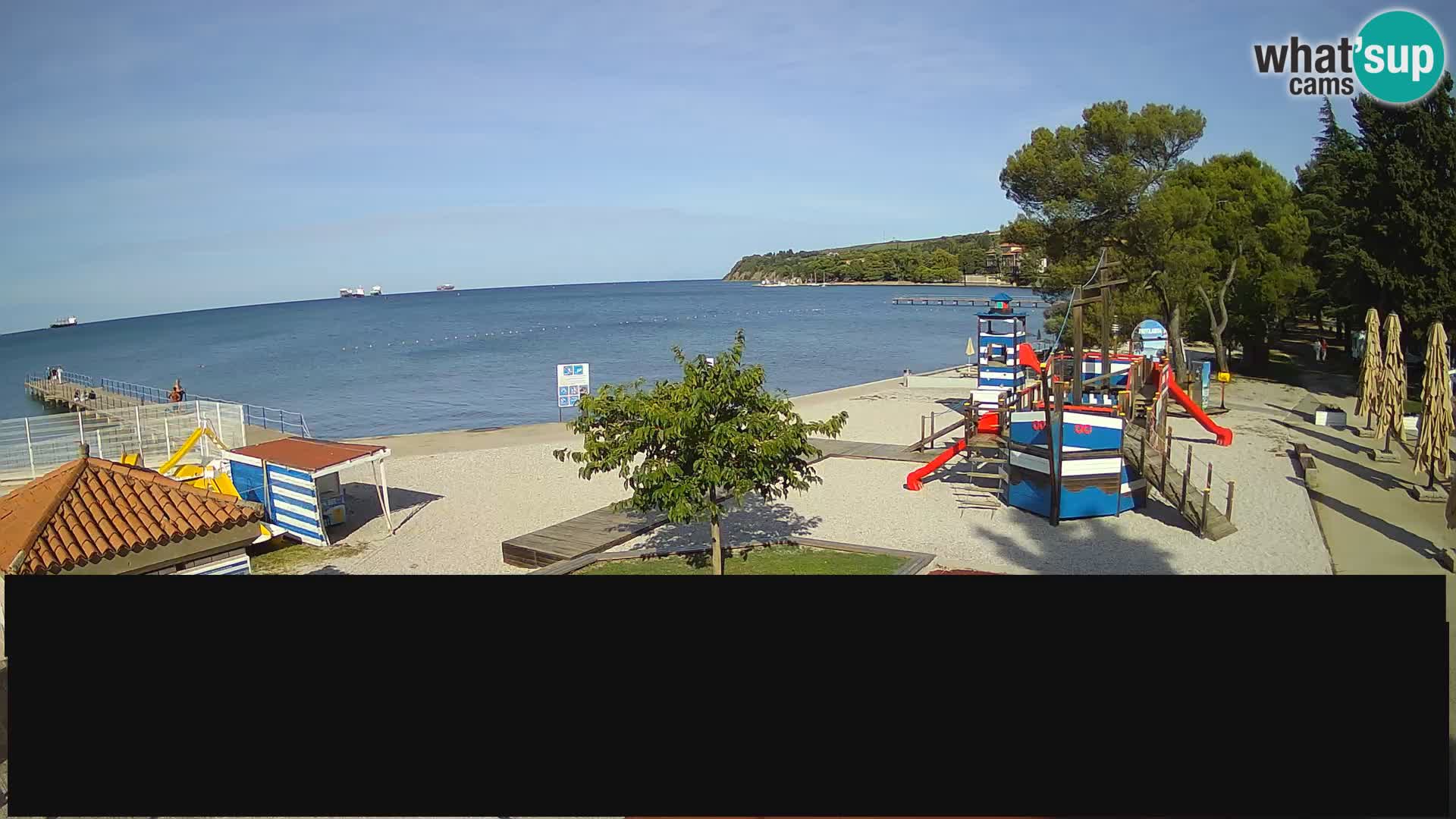 Webcam en direct Ankaran – Adria Ankaran Hotel & Resort – Slovénie