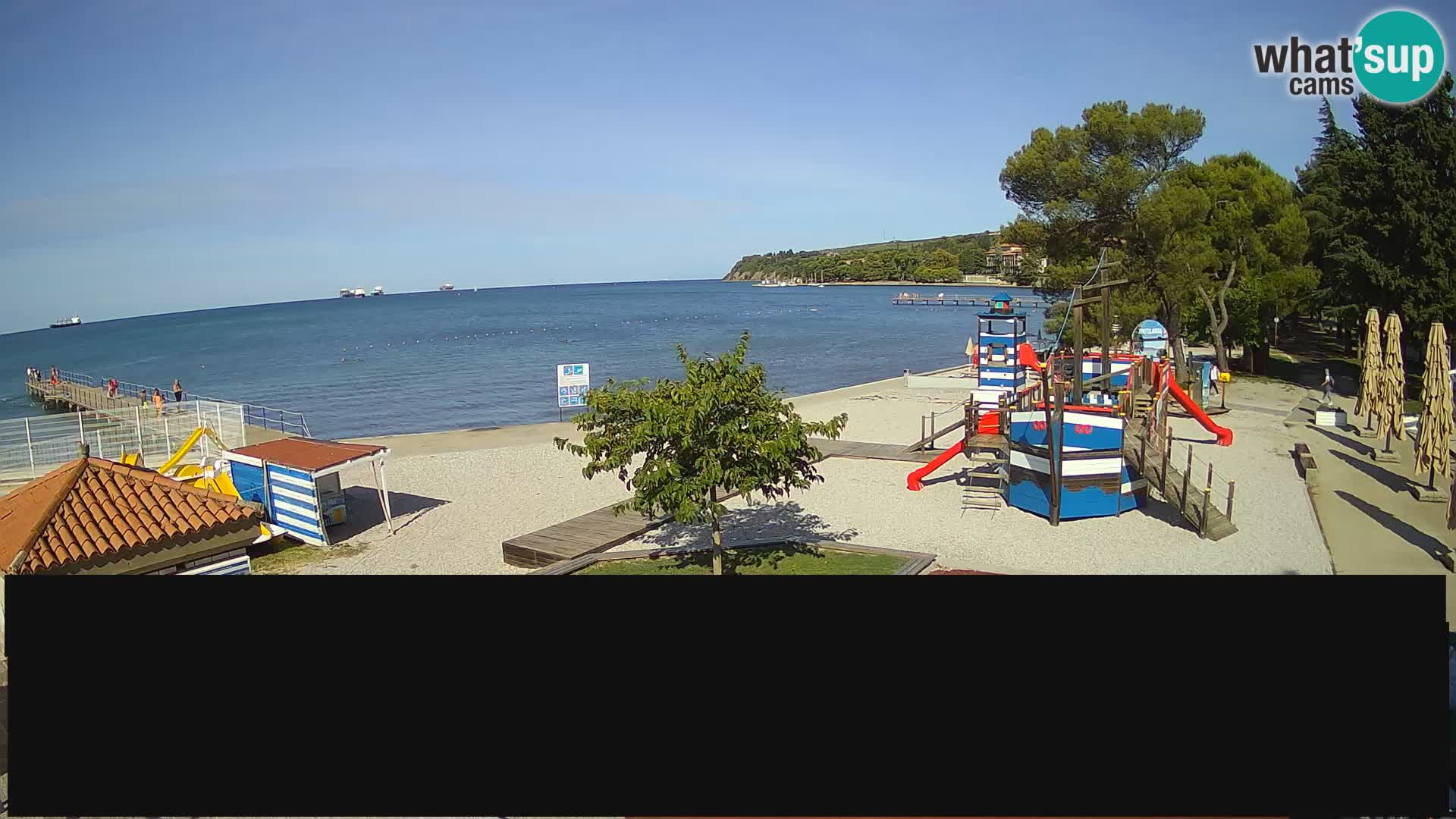 Webcam en direct Ankaran – Adria Ankaran Hotel & Resort – Slovénie