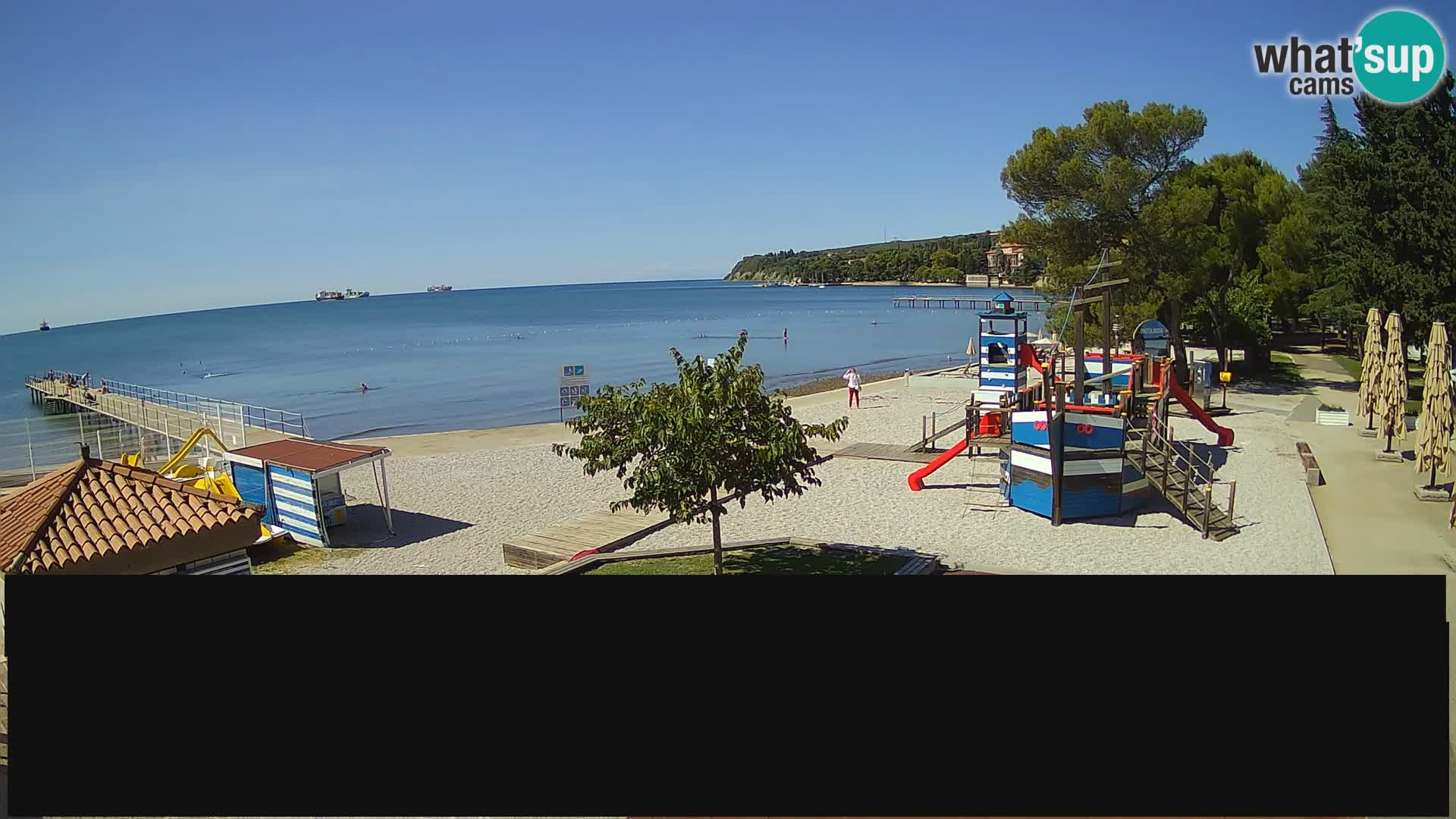 Live webcam Ankarano – Adria Ankaran Hotel & Resort – Slovenia
