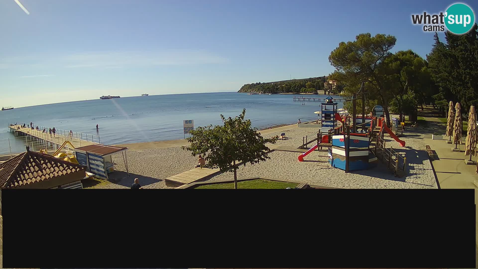 Live webcam Ankaran – Adria Ankaran Hotel & Resort – Slovenia