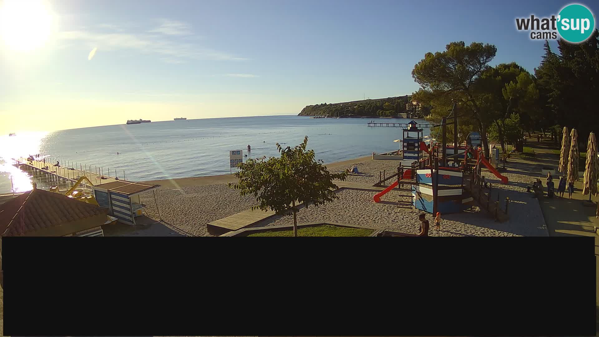 Live Webcam Ankaran – Adria Ankaran Hotel & Resort – Slowenien