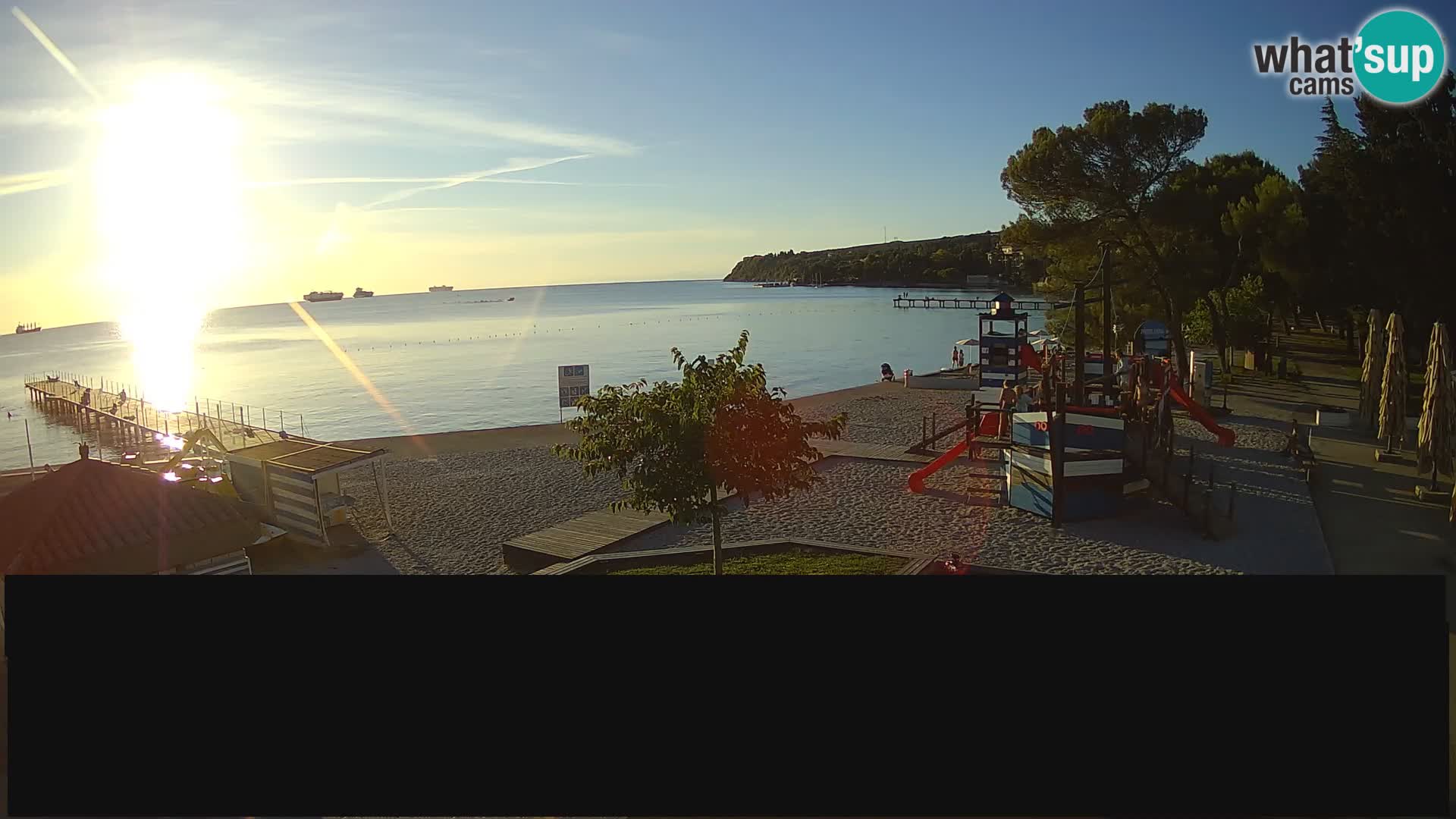 Live webcam Ankarano – Adria Ankaran Hotel & Resort – Slovenia
