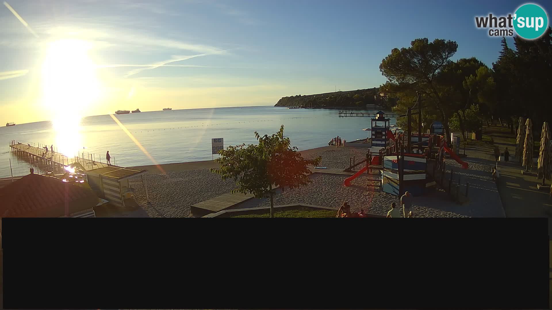 Webcam en direct Ankaran – Adria Ankaran Hotel & Resort – Slovénie