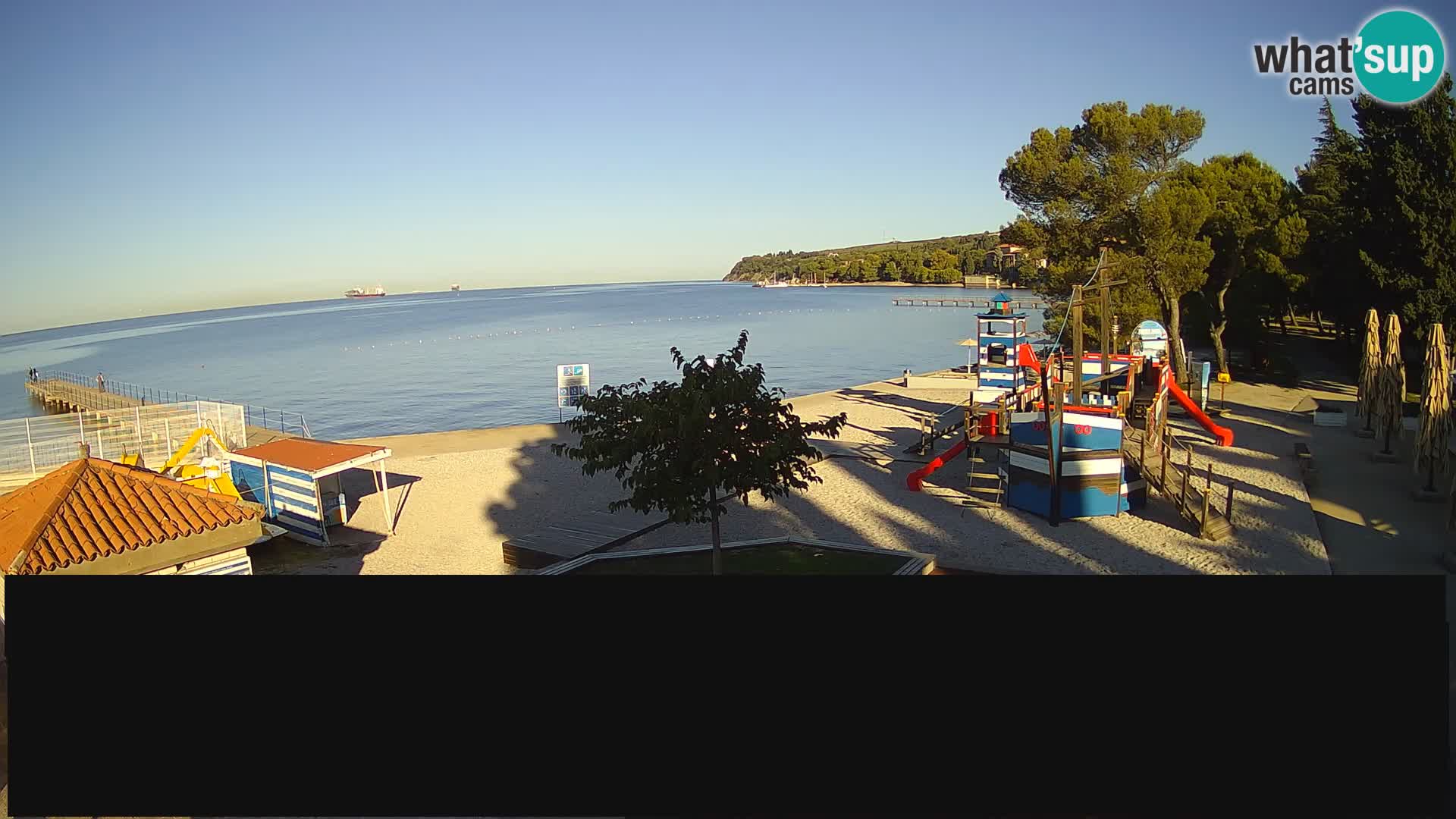 Live webcam Ankaran – Adria Ankaran Hotel & Resort – Slovenia