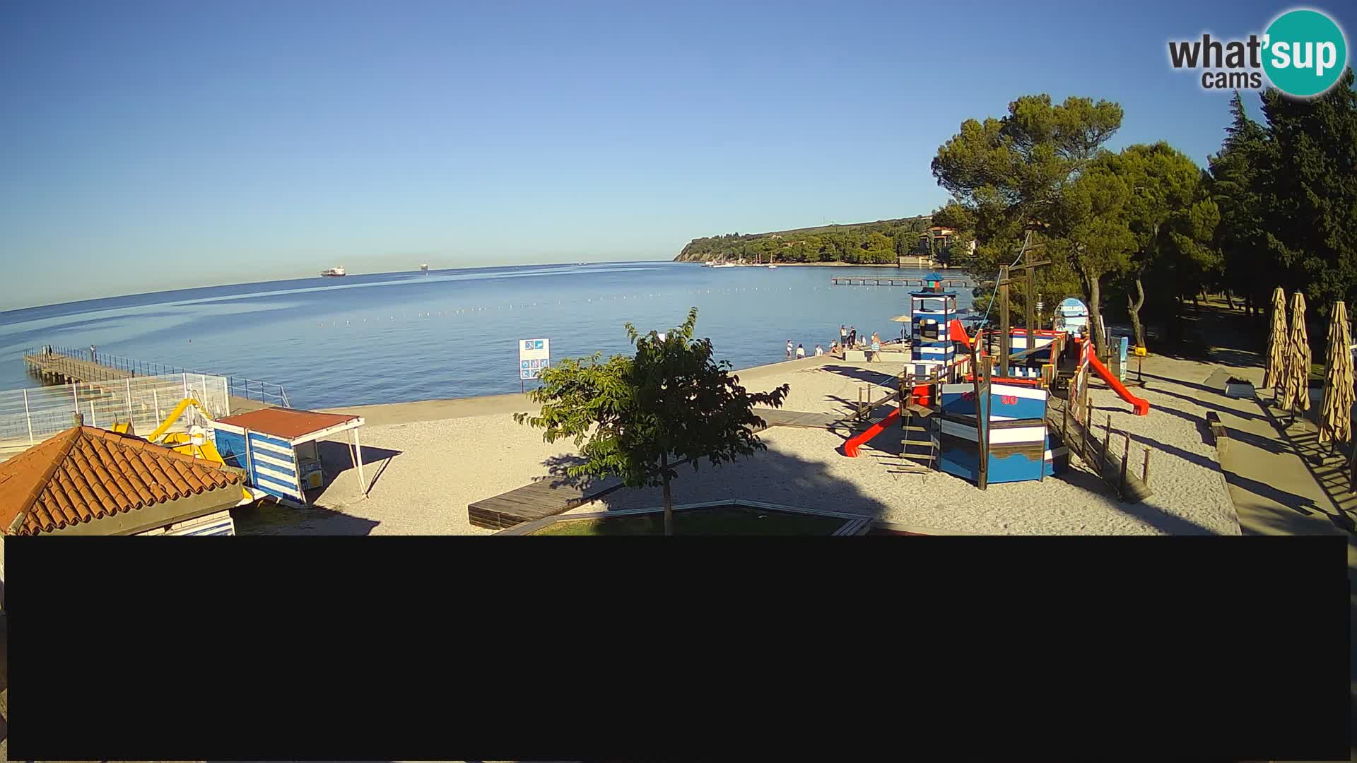 Webcam en direct Ankaran – Adria Ankaran Hotel & Resort – Slovénie