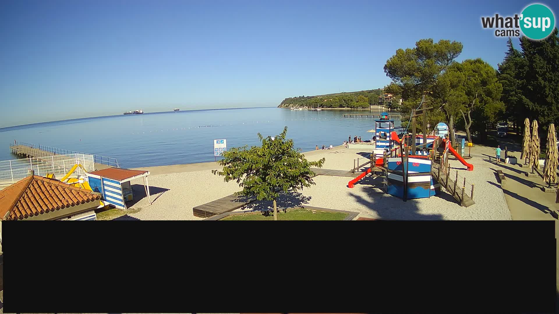 Web kamera uživo Ankaran – Adria Ankaran Hotel & Resort – Slovenija