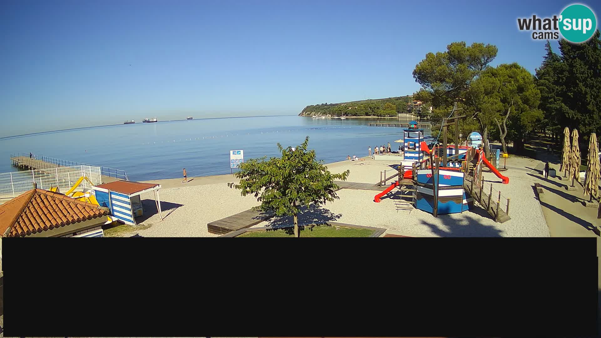 Live webcam Ankarano – Adria Ankaran Hotel & Resort – Slovenia