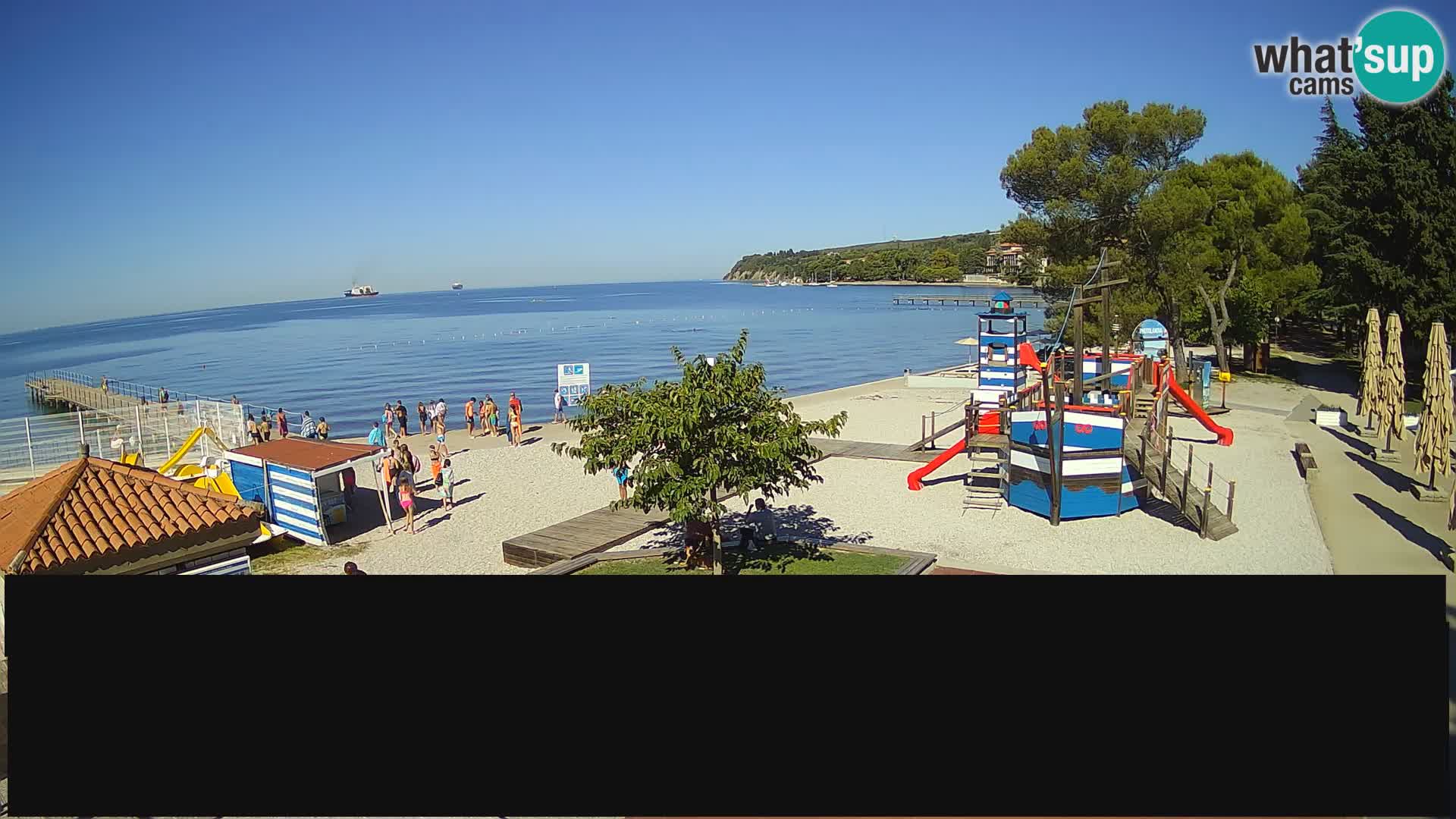 Live webcam Ankarano – Adria Ankaran Hotel & Resort – Slovenia