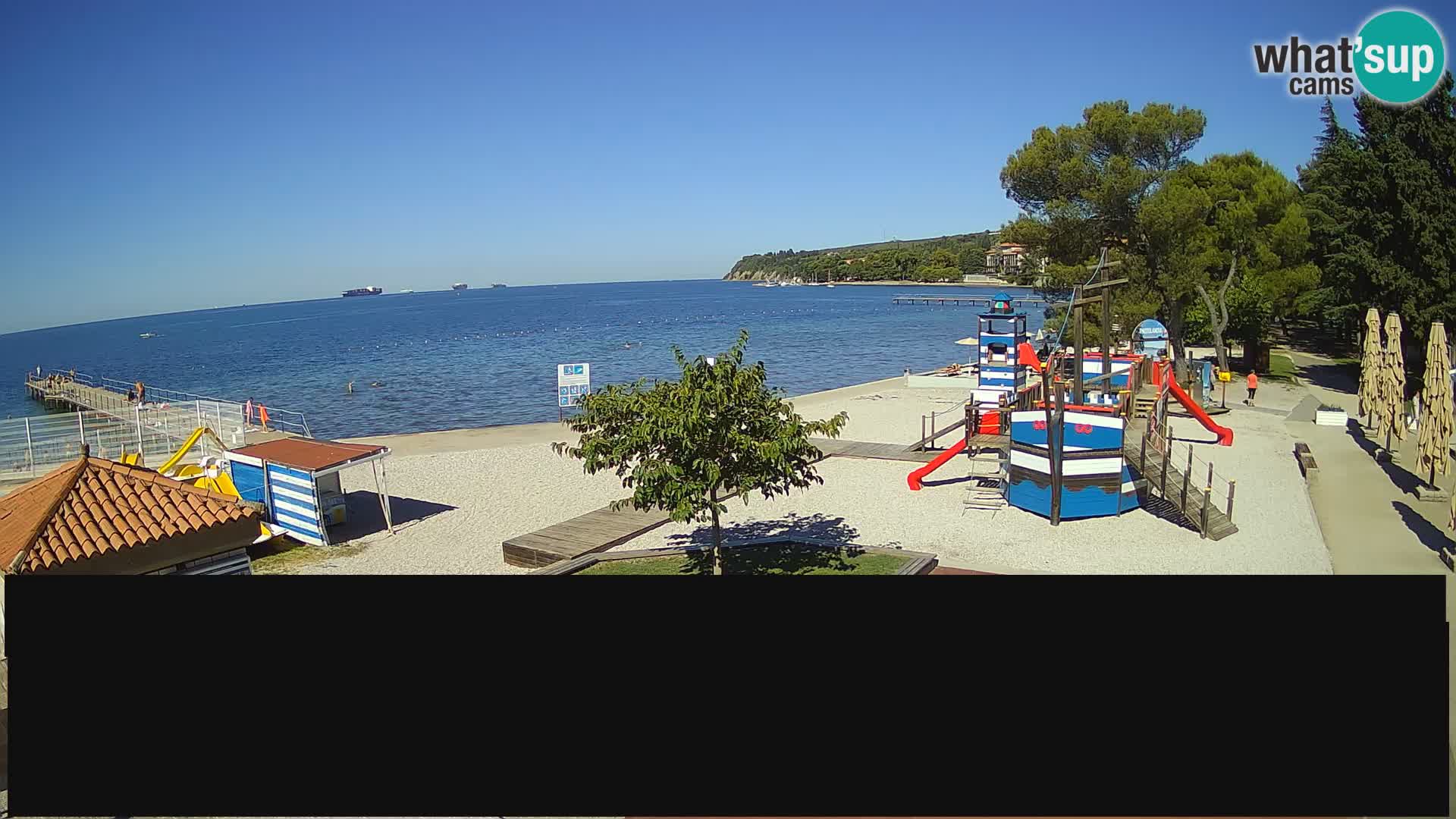 Webcam en direct Ankaran – Adria Ankaran Hotel & Resort – Slovénie